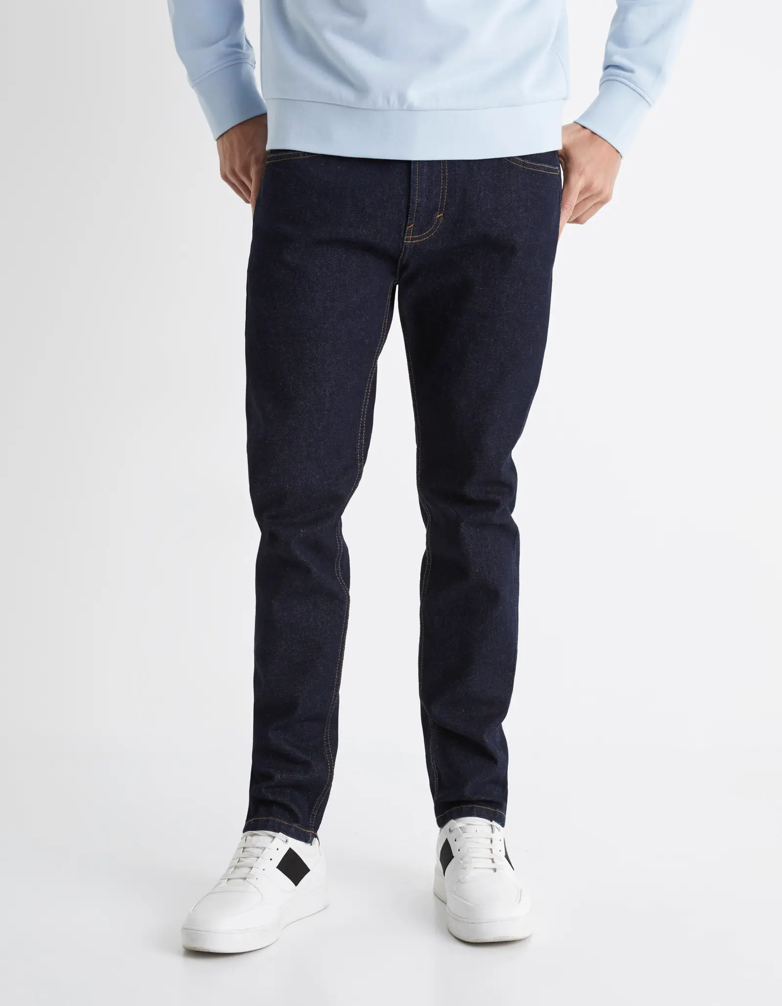 Celio Džíny slim tapered C25 Bonew25t - Pánské