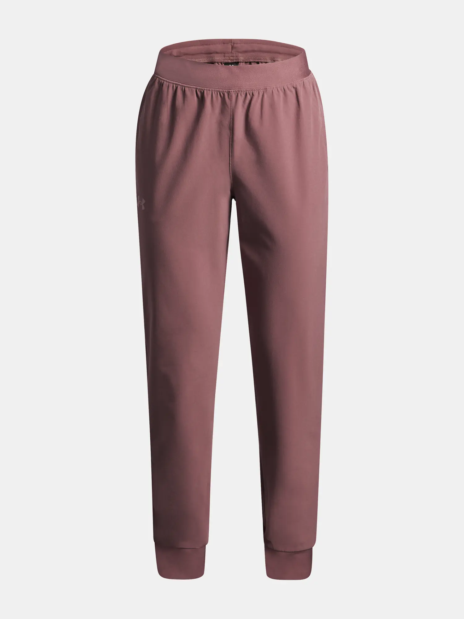 Dívčí tepláky Under Armour UA Rival Woven Jogger-BRN - Holky