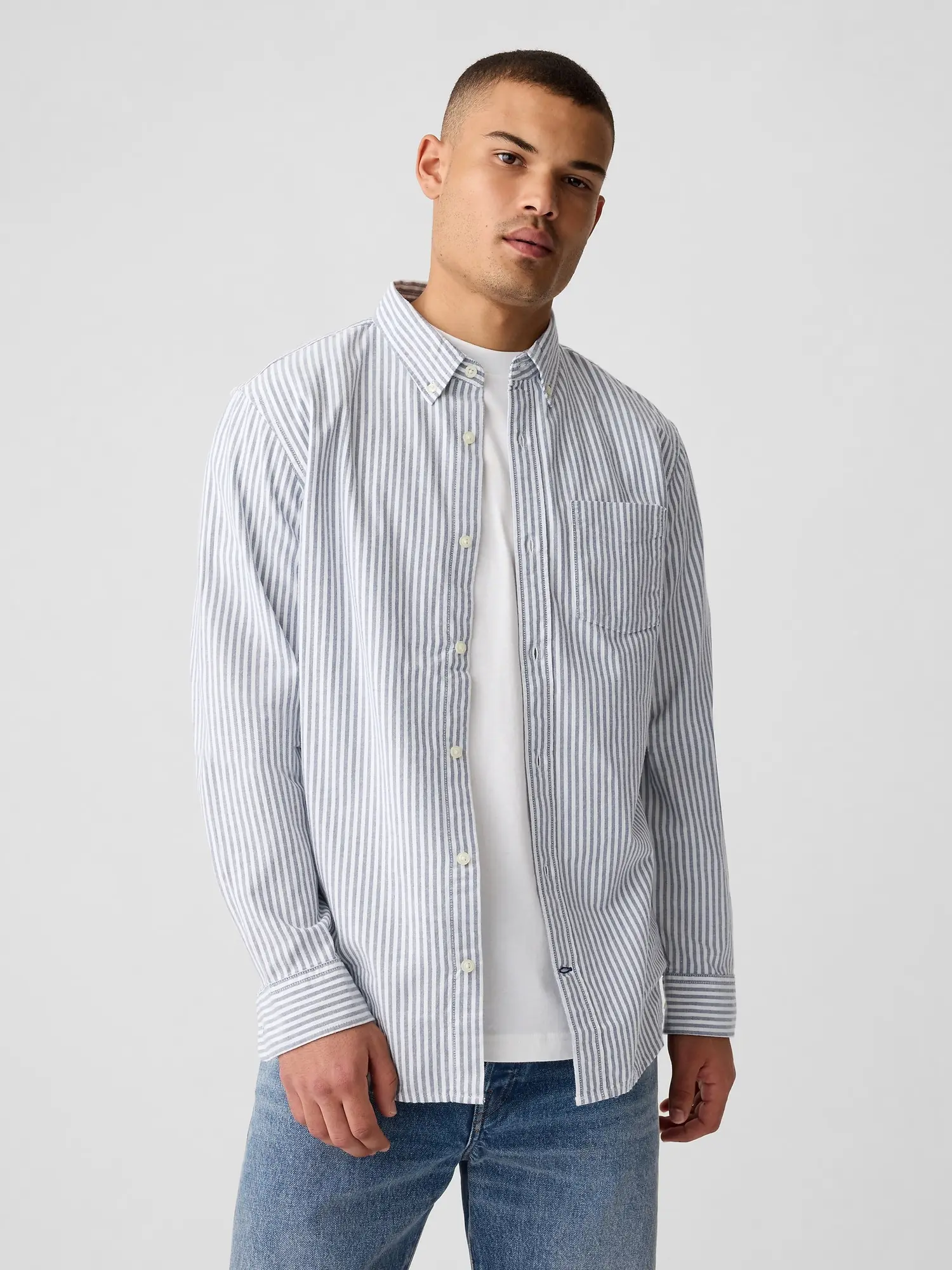 GAP Pánská Bavlněná košile Oxford 629035-09 Velikost: