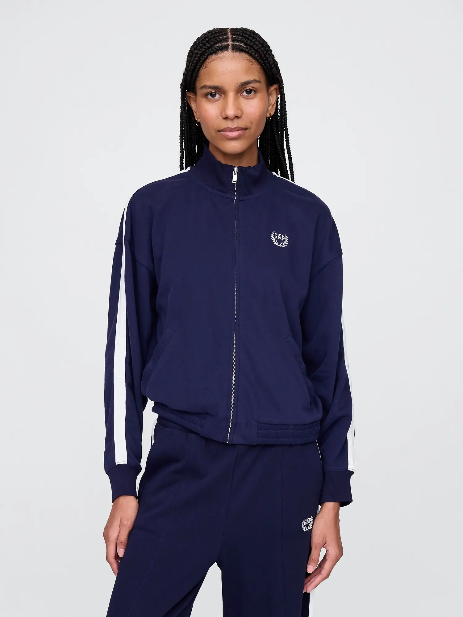 GAP Bavlněná bunda na zip Americana - Dámské