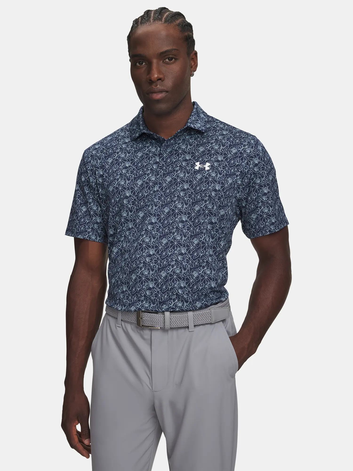 Pánské Under Armour UA Matchplay Printed Polo Triko