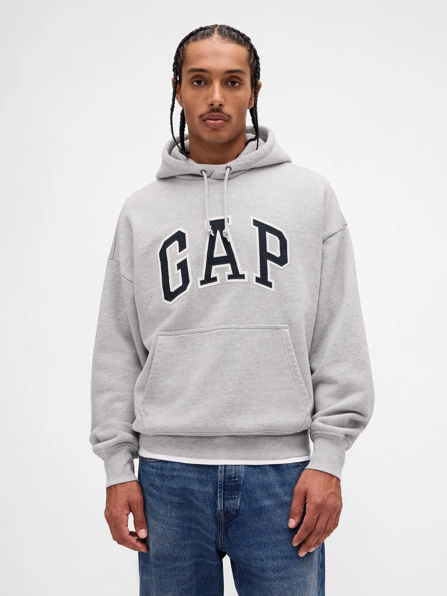 GAP Oversize mikina s logem Extra Heavyweight Unisex - Pánské