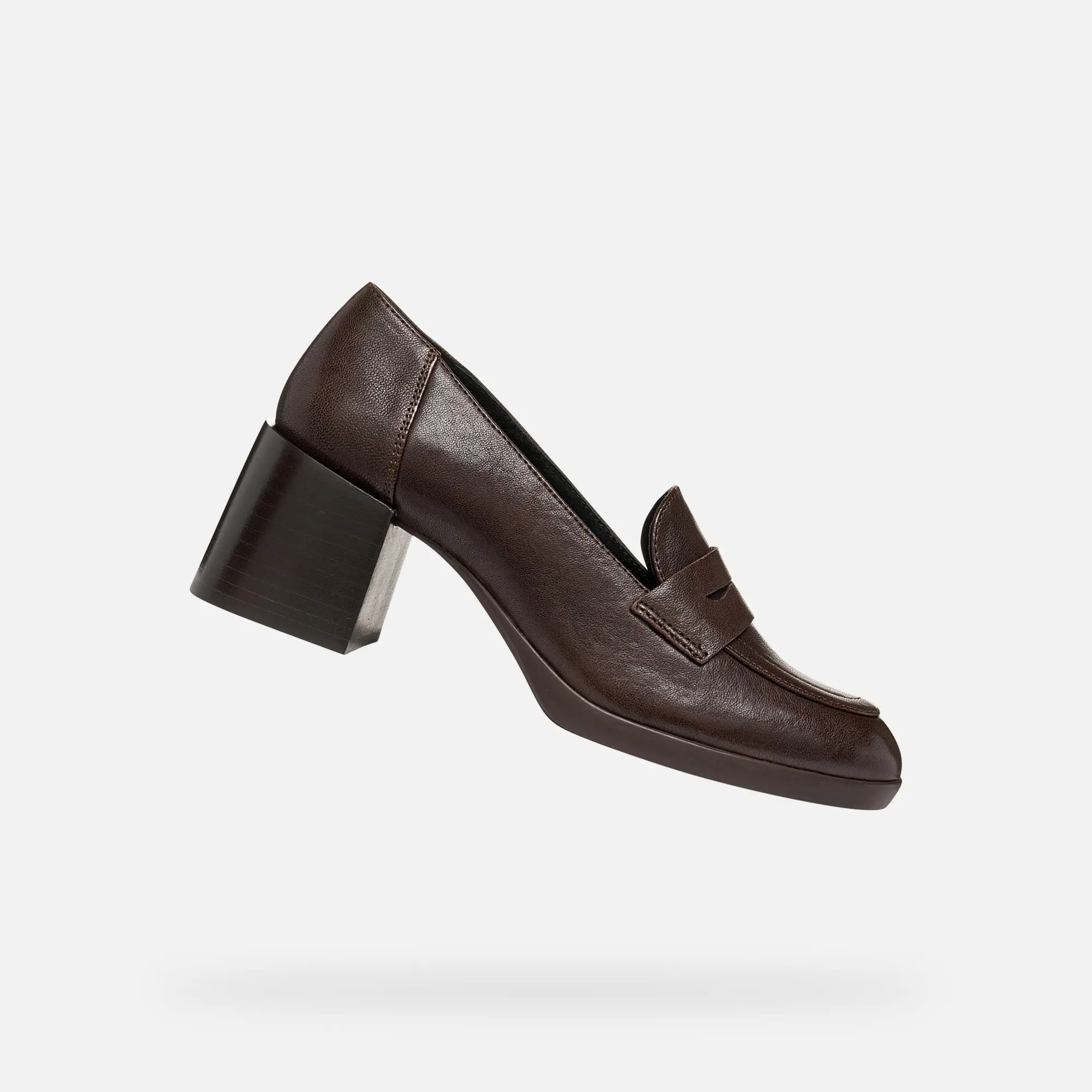 Tmavě hnědé dámské lodičky Geox Walk Pleasure 55T