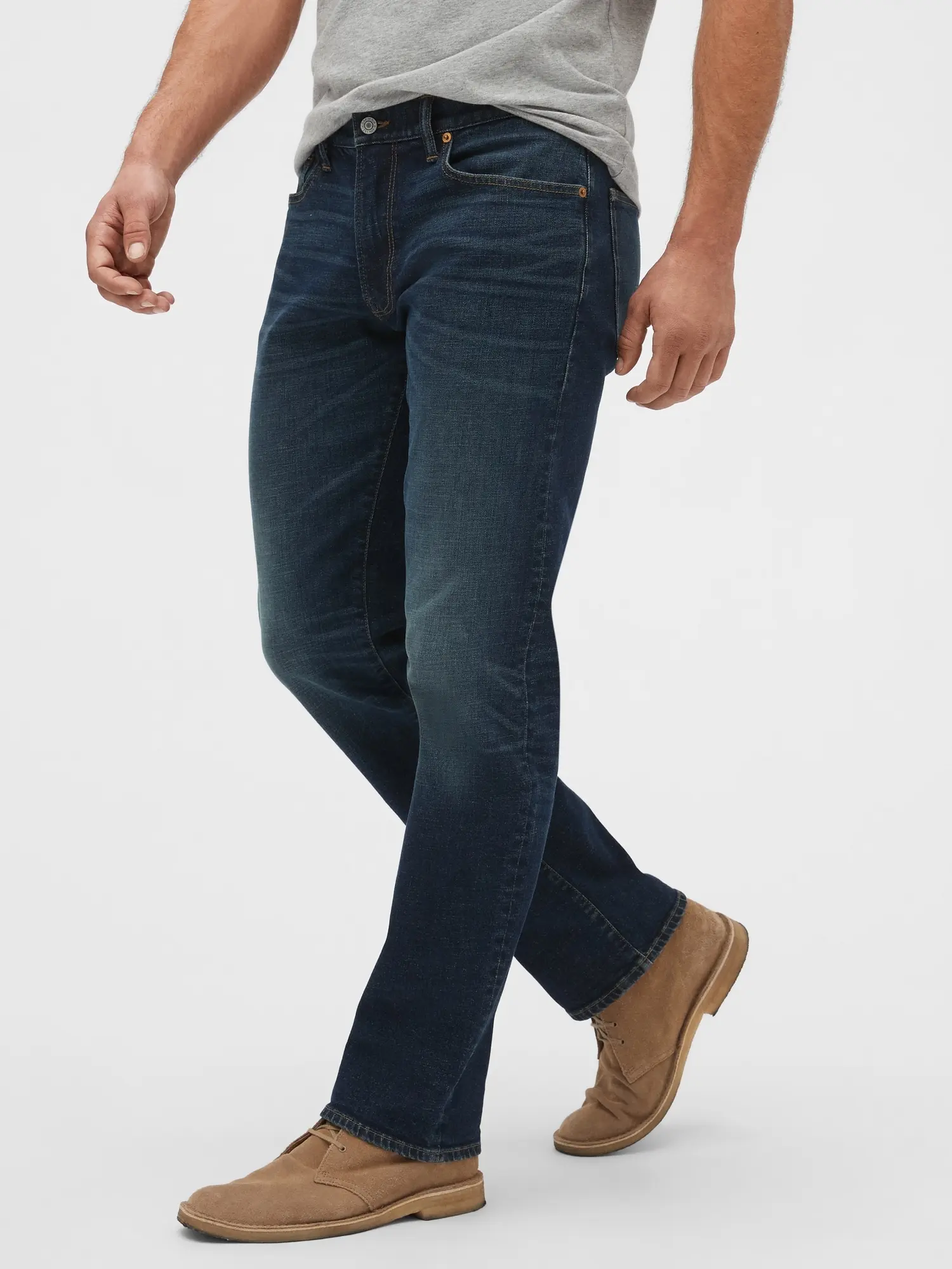 Džíny pro muže GAP straight fit GapFlex 499984-00 Velikost: