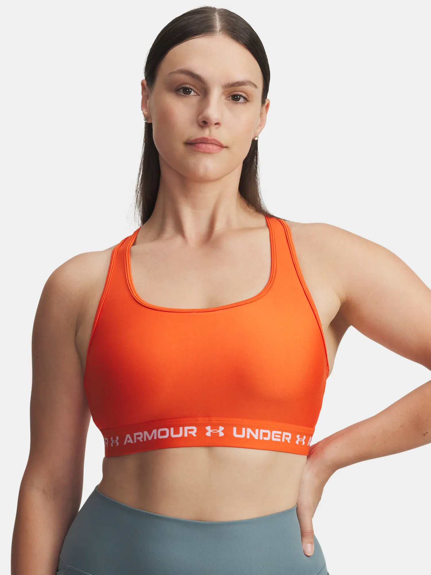 Sportovní podprsenka Under Armour Crossback Mid Bra
