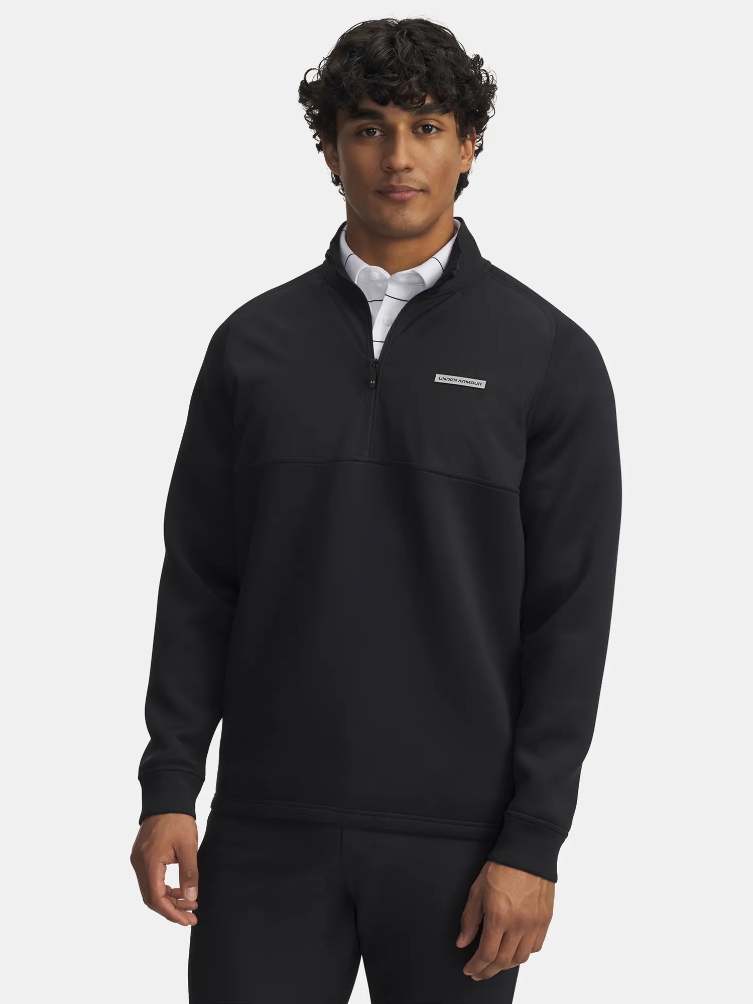 Pánská mikina Under Armour UA Drive Pro Hybrid HZ-BLK - Pánské
