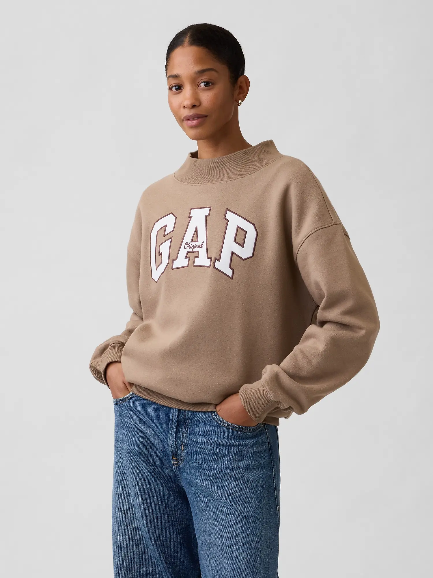 Dámská oversize mikina GAP s logem