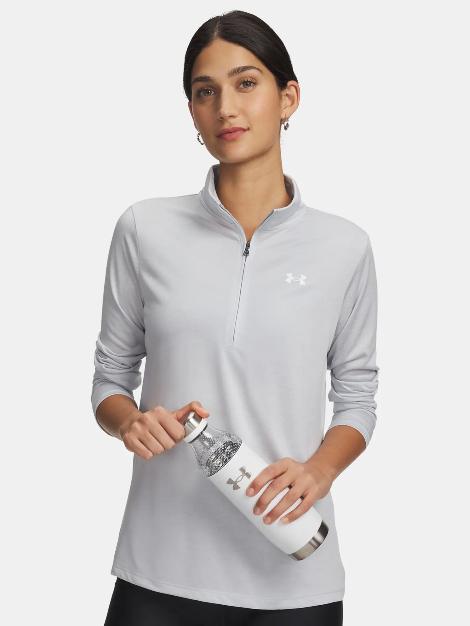 Under Armour Dámské tričko Tech 1/2 Zip- Twist - Dámské