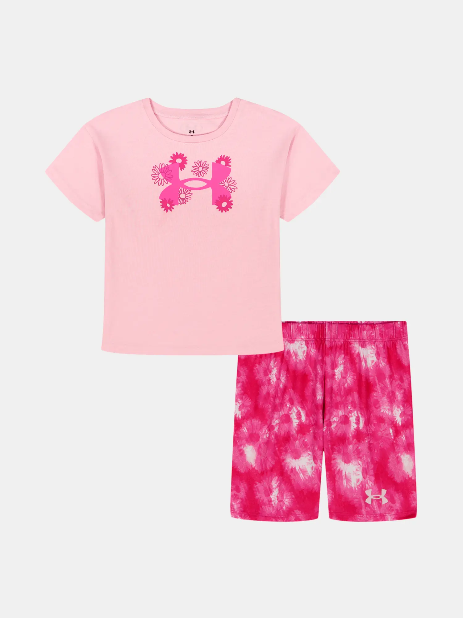 Dívčí set Under Armour UA PRINTED BIKE SHORT