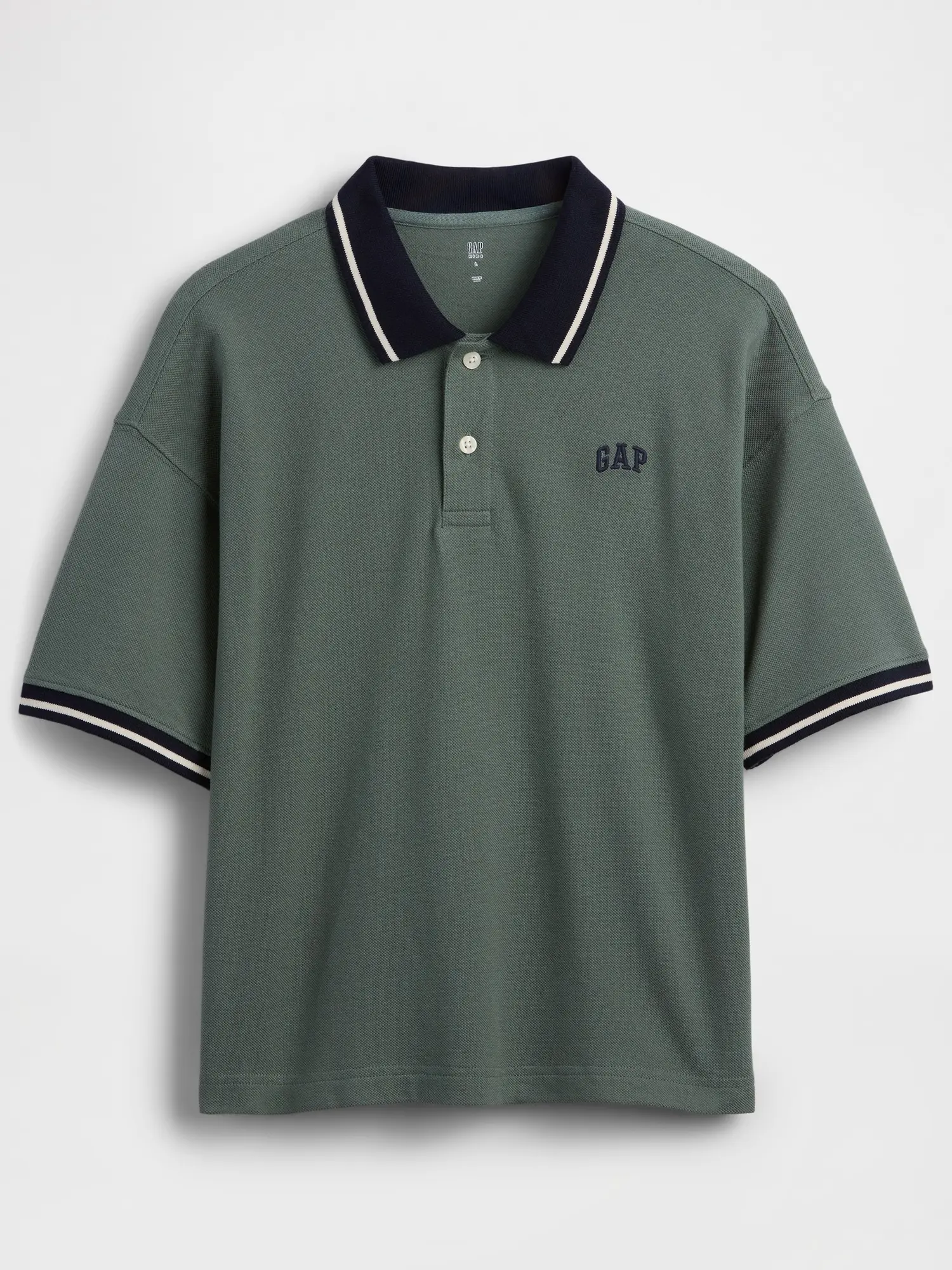GAP Dětské oversize polo triko s logem