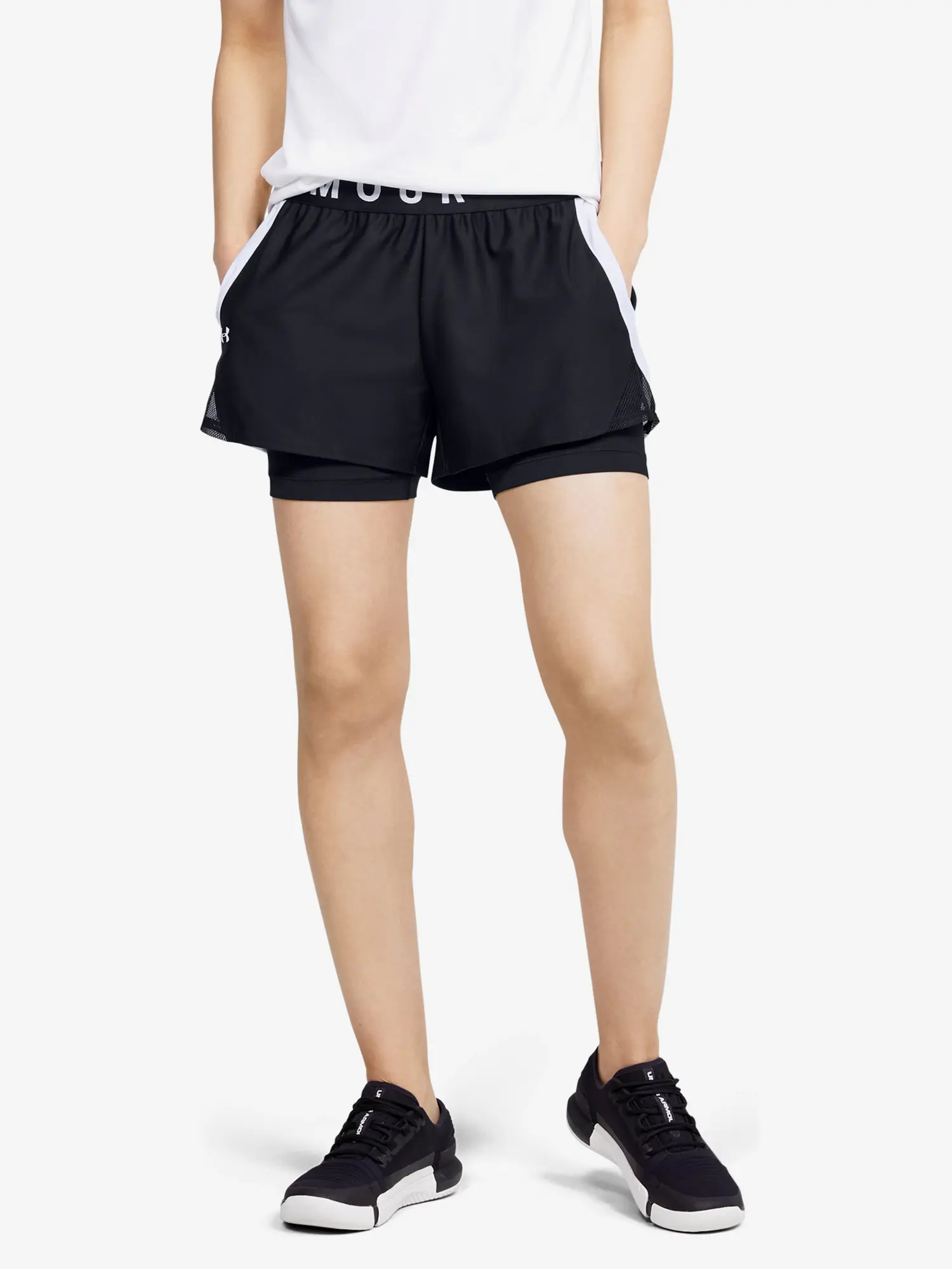 Under Armour Play Up 2-in-1 Shorts XS