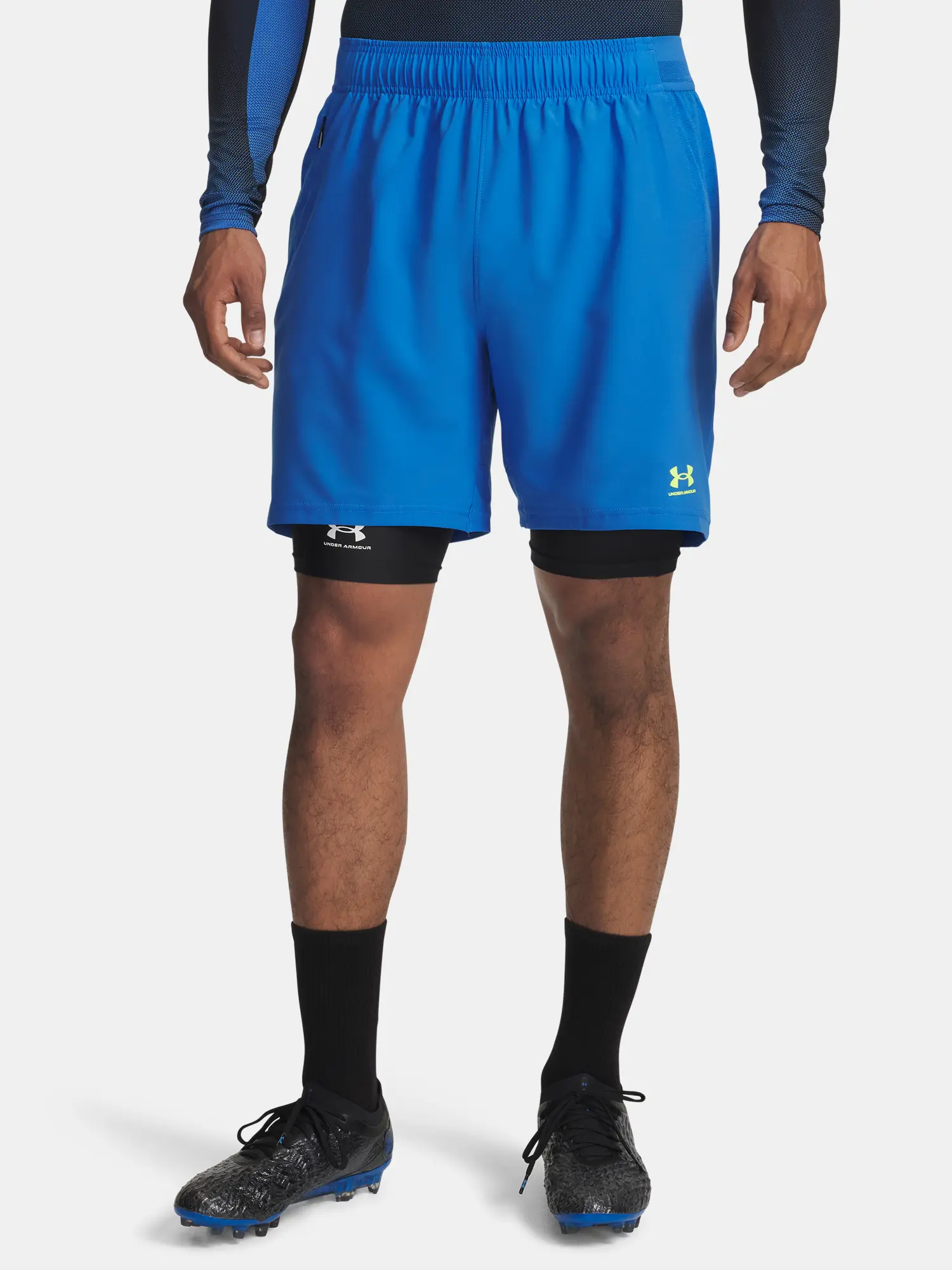 Pánské kraťasy Under Armour UA M Challenger Pro Shorts-BLU - Pánské