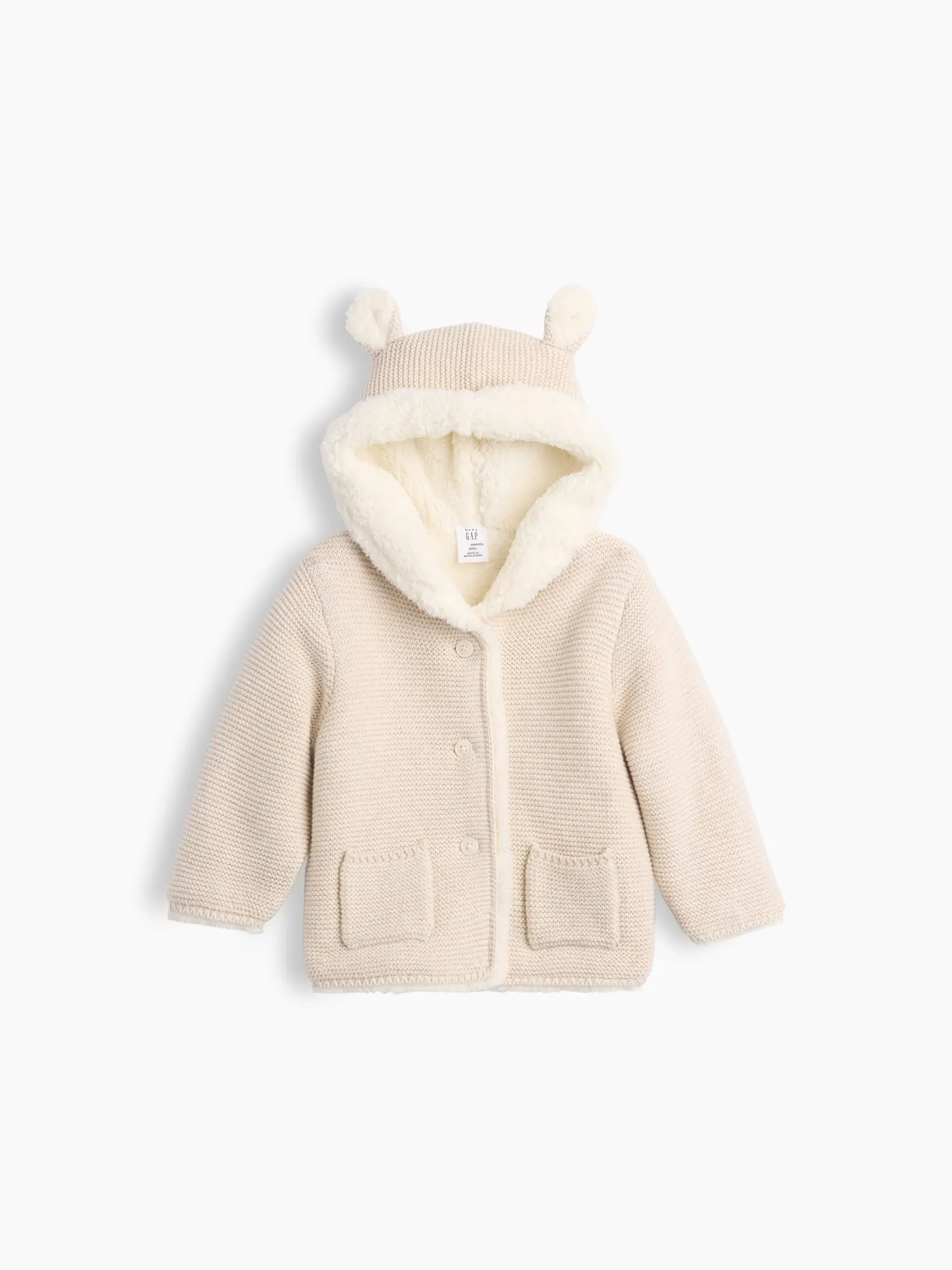 Dětský svetr GAP Baby Sherpa