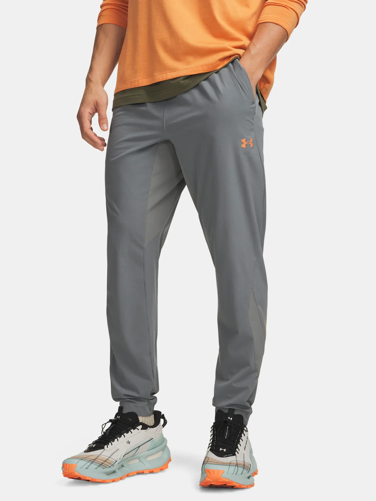 Pánské Under Armour M Explor Trail Run Kalhoty