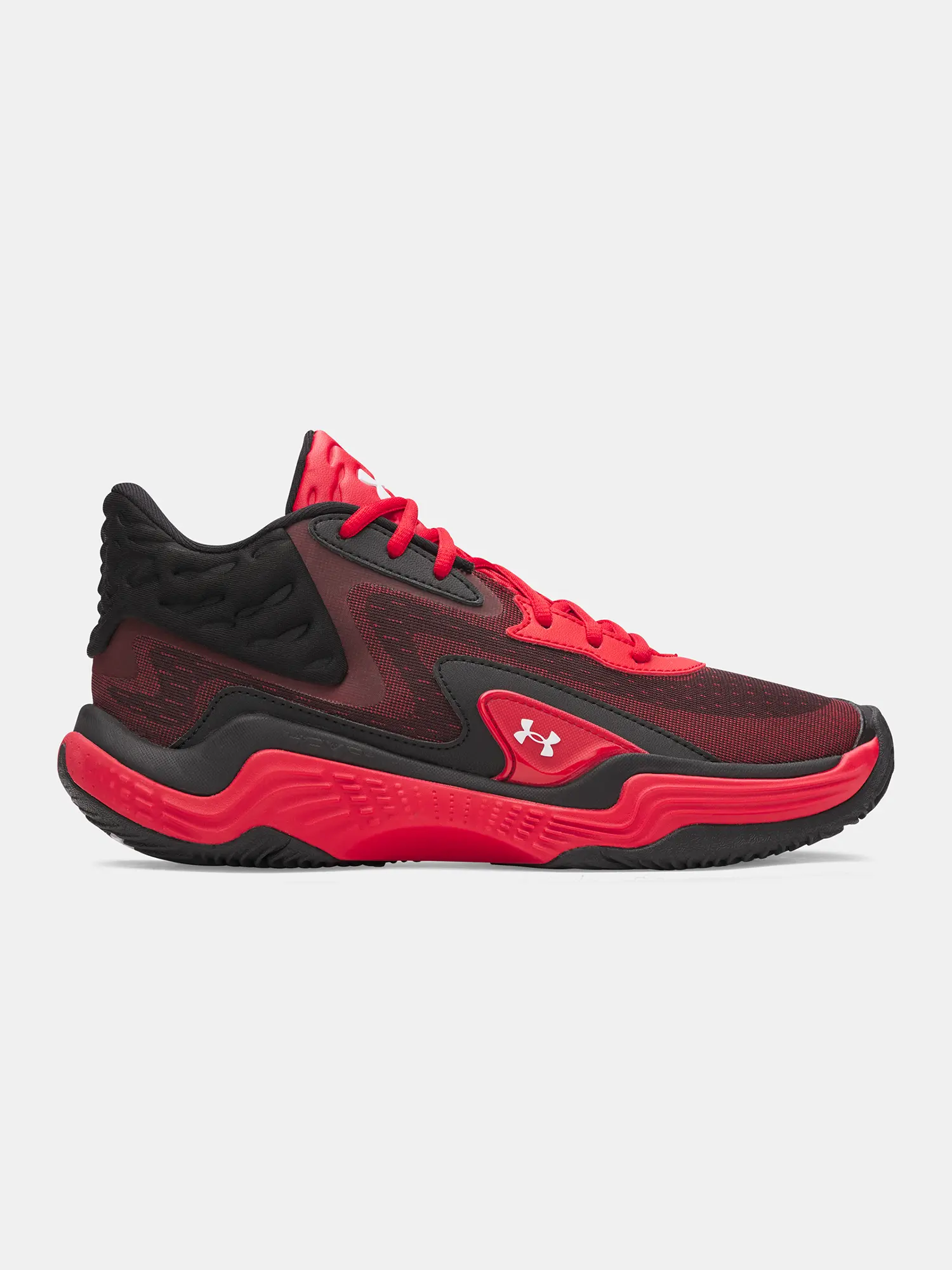 Unisex tenisky Under Armour UA Spawn 7 Mid-RED
