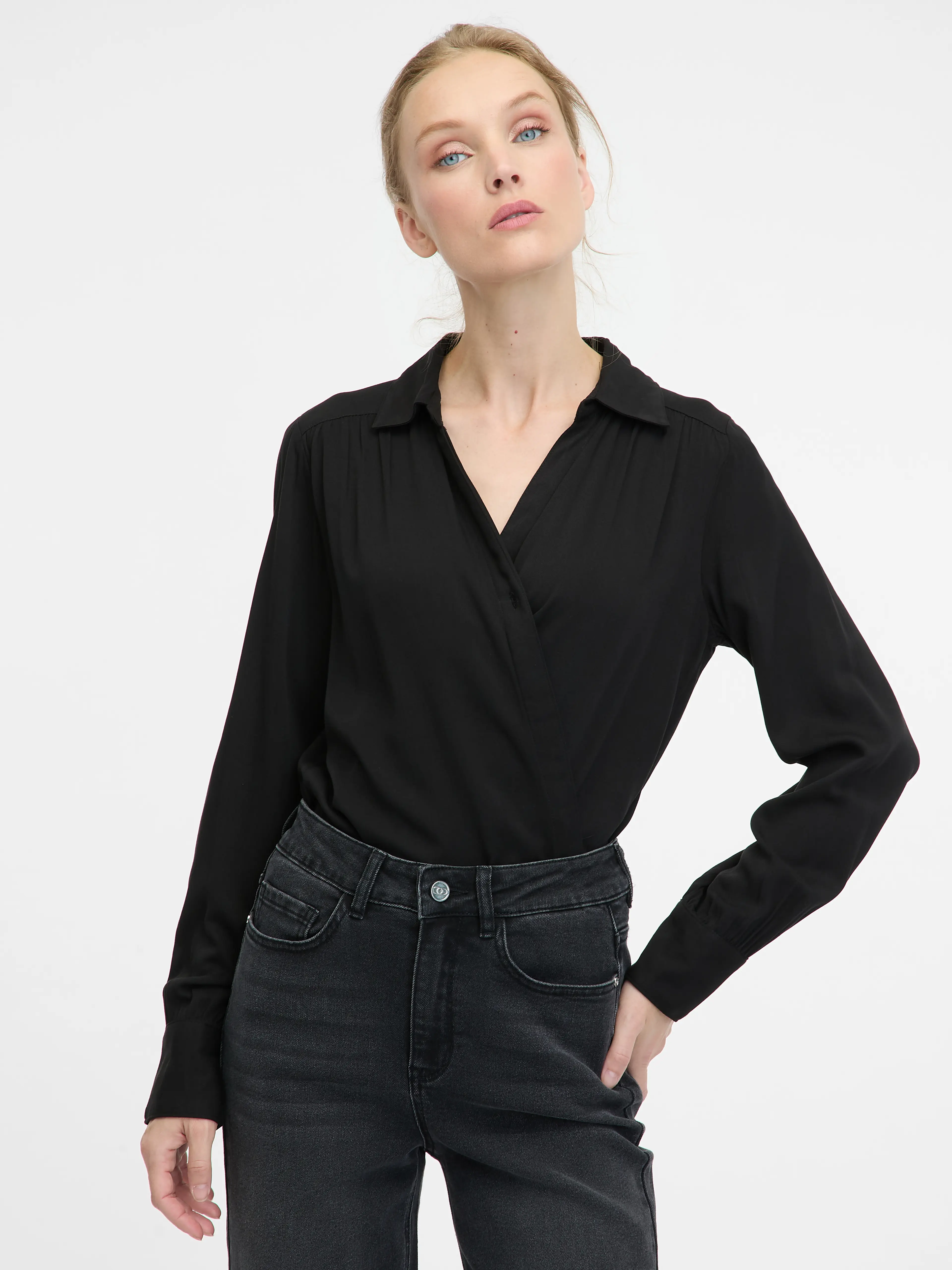 Černá dámská halenka ORSAY - Dámské