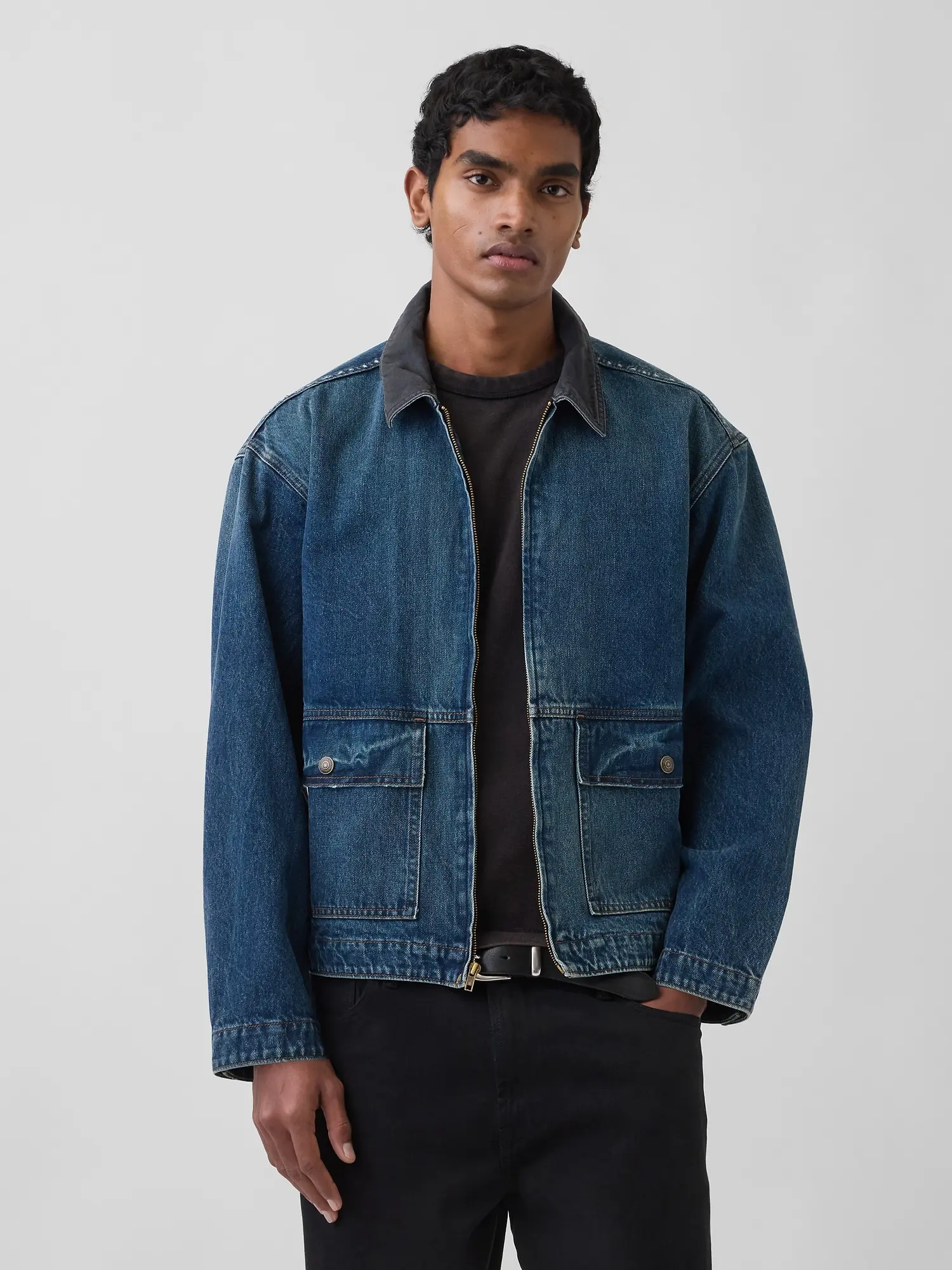 GAP pánská džínová bunda Workwear