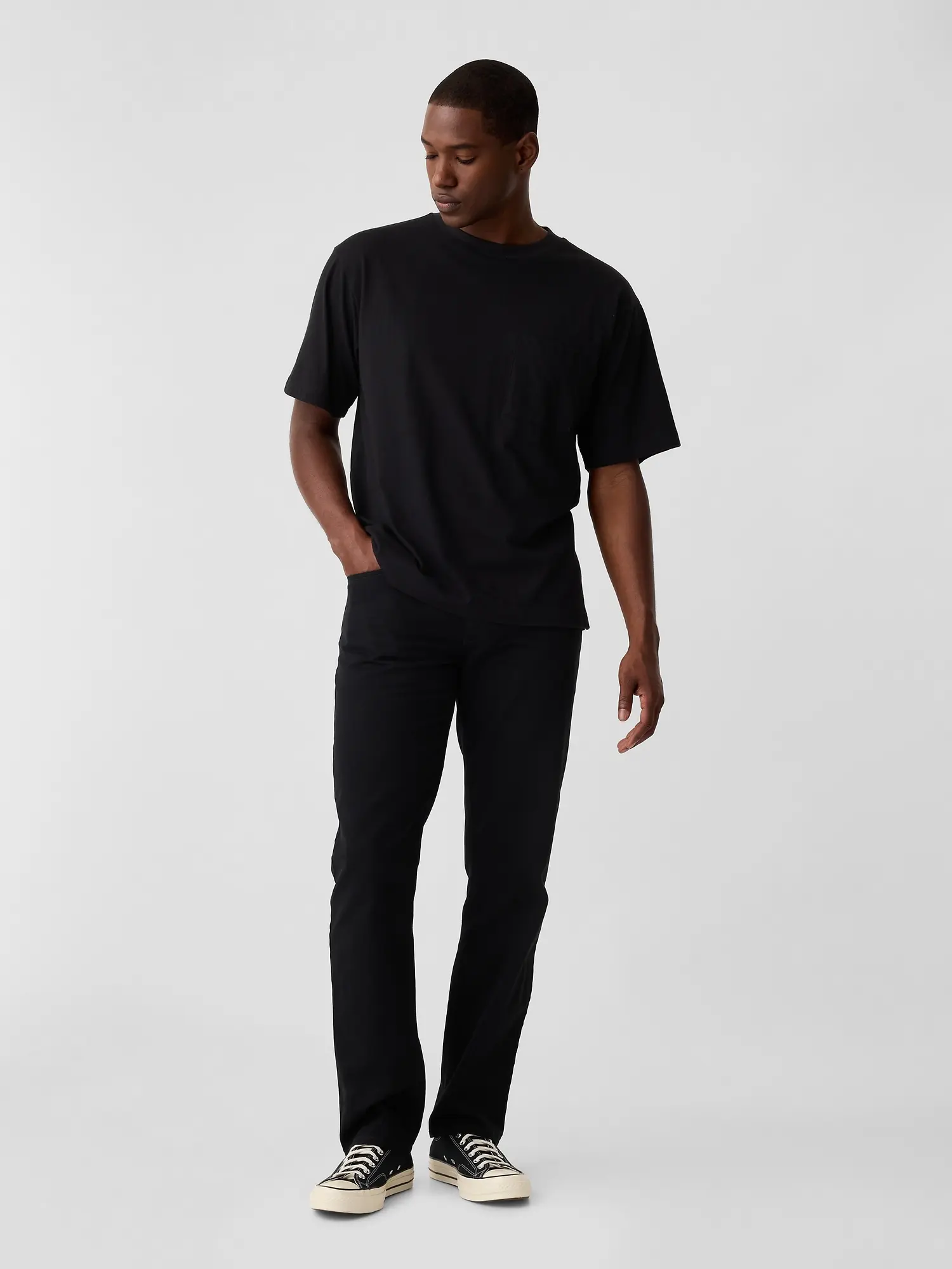 Džíny pro muže GAP straight Twill 499985-00 Velikost:
