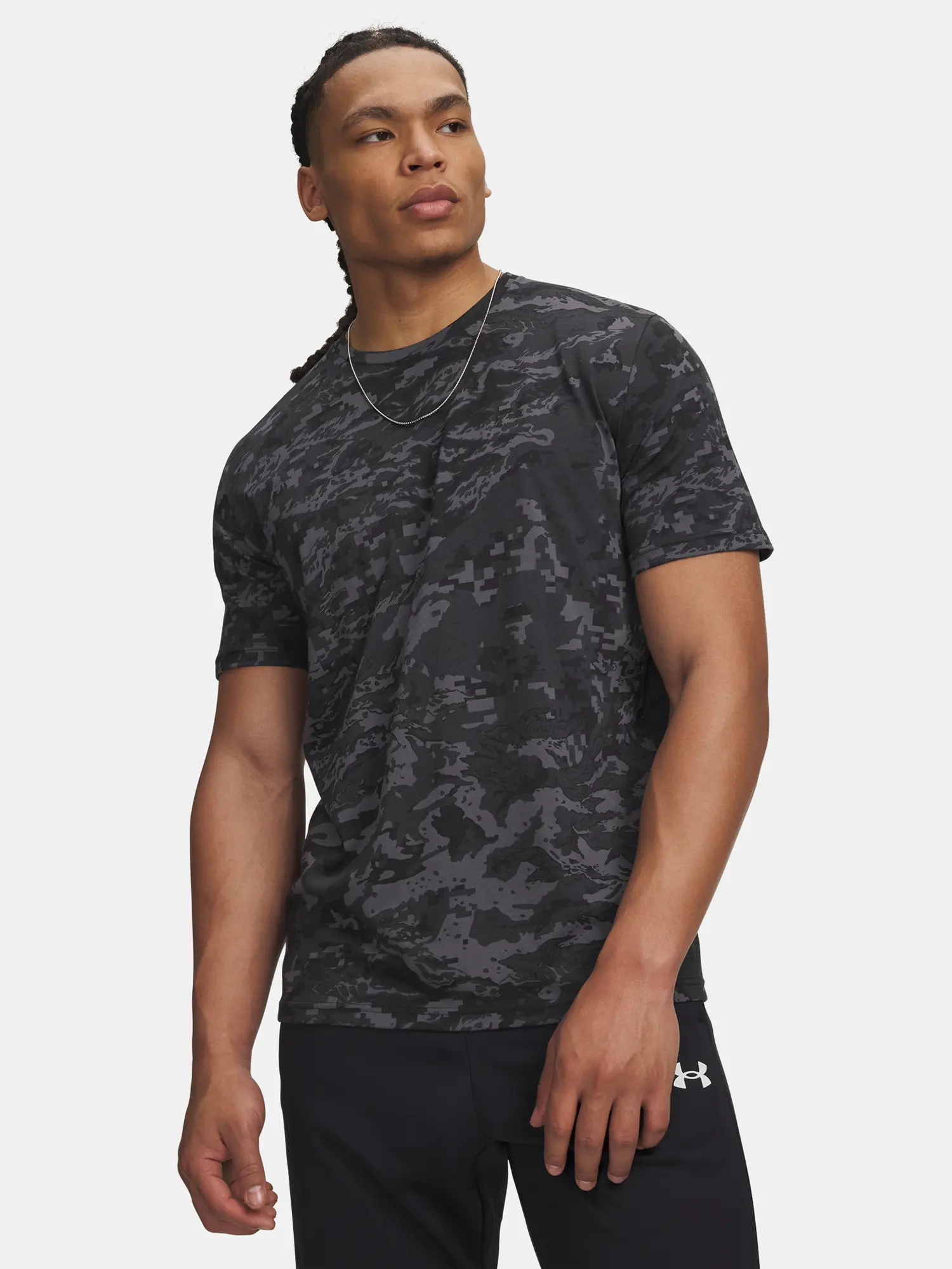 Pánské triko UA ABC CAMO SS T-Shirt
