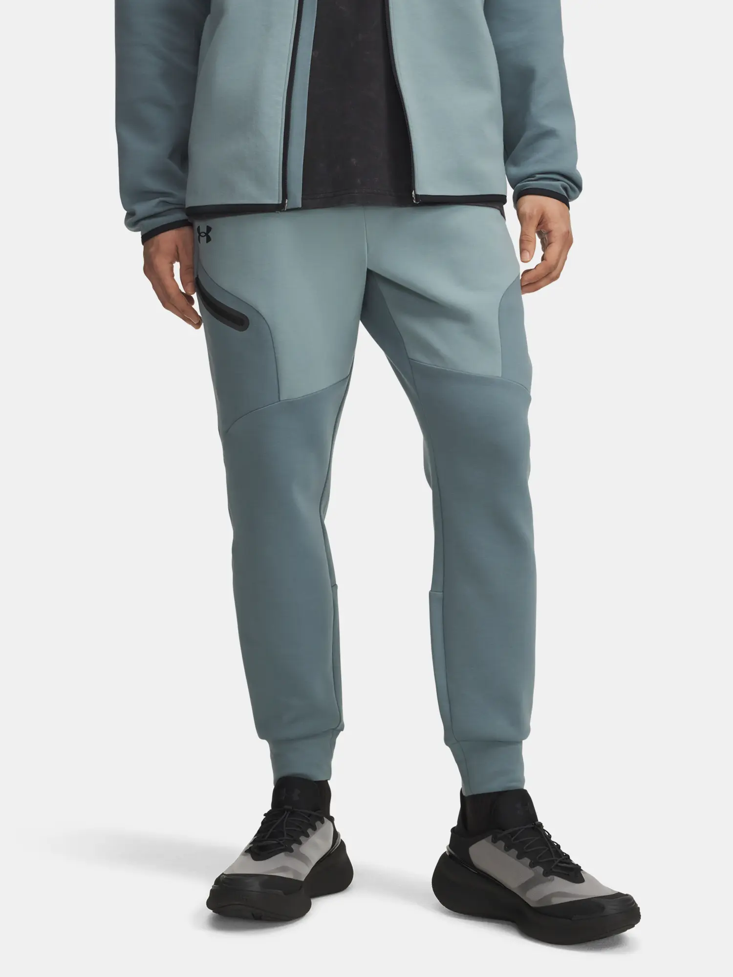 Pánské tepláky Under Armour UA Unstoppable Flc Jgr EU-BLU - Pánské