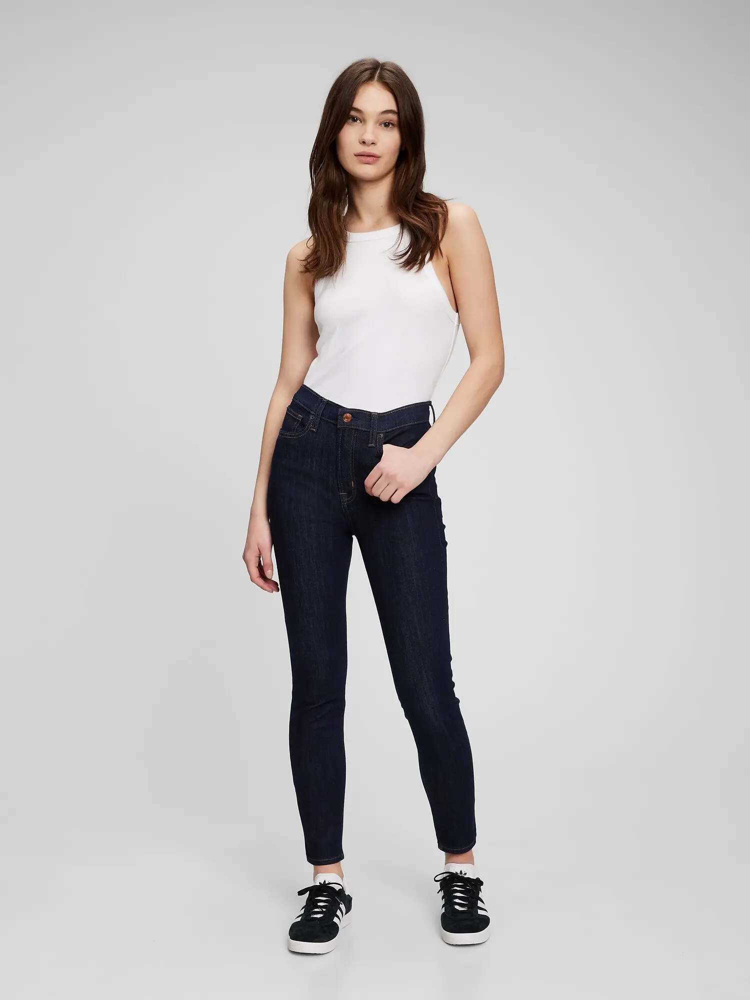 Džíny pro ženy GAP skinny high rise 703520-00 Velikost: