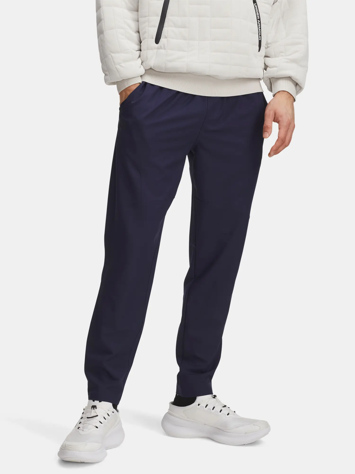 Pánské sportovní kalhoty Under Armour UA Unstoppable Tapered Pants-BLU - Pánské