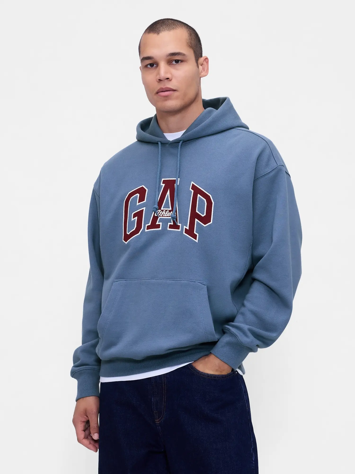 GAP Oversize mikina Heavyweight - Pánské