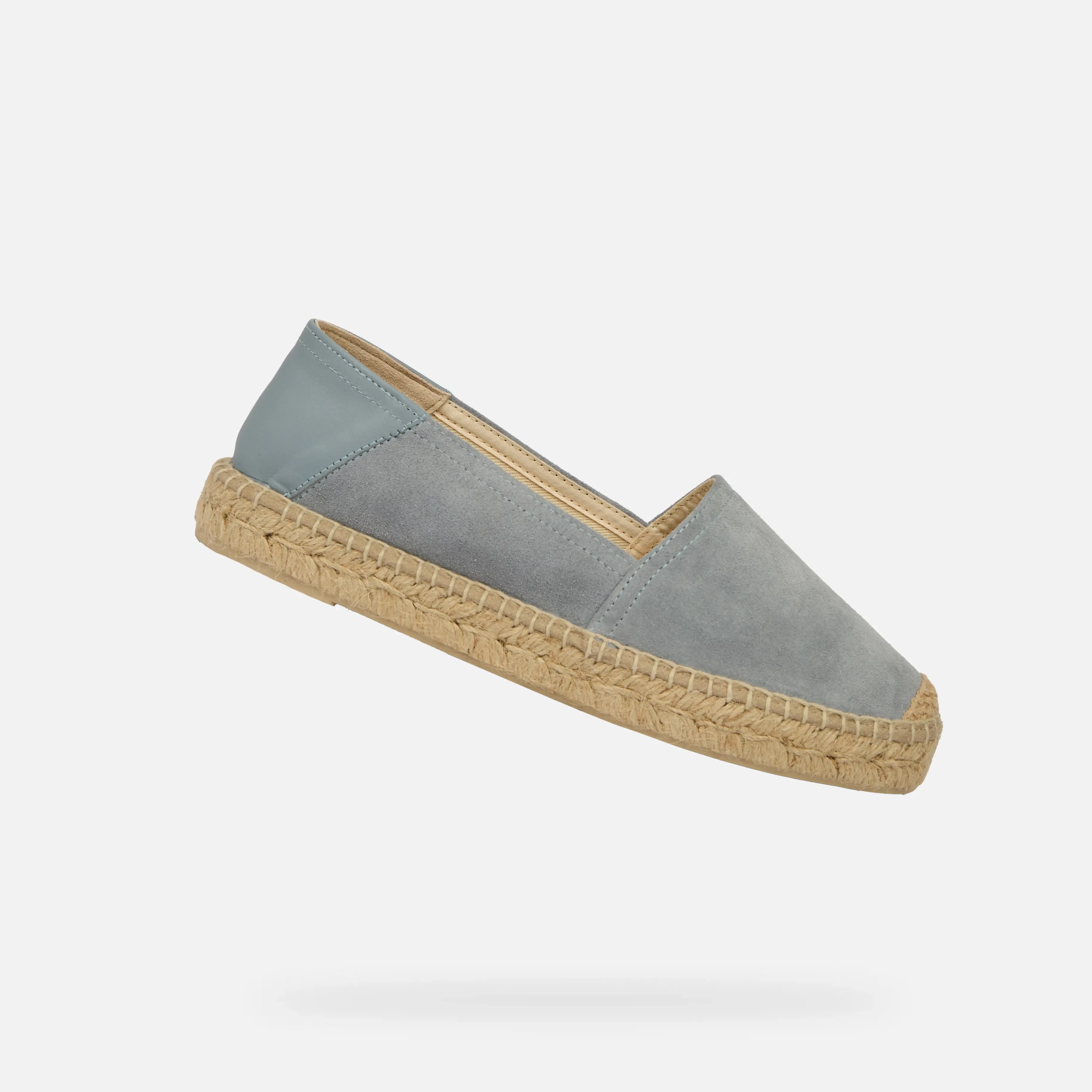 Šedé dámské espadrilky Geox Lampedusa