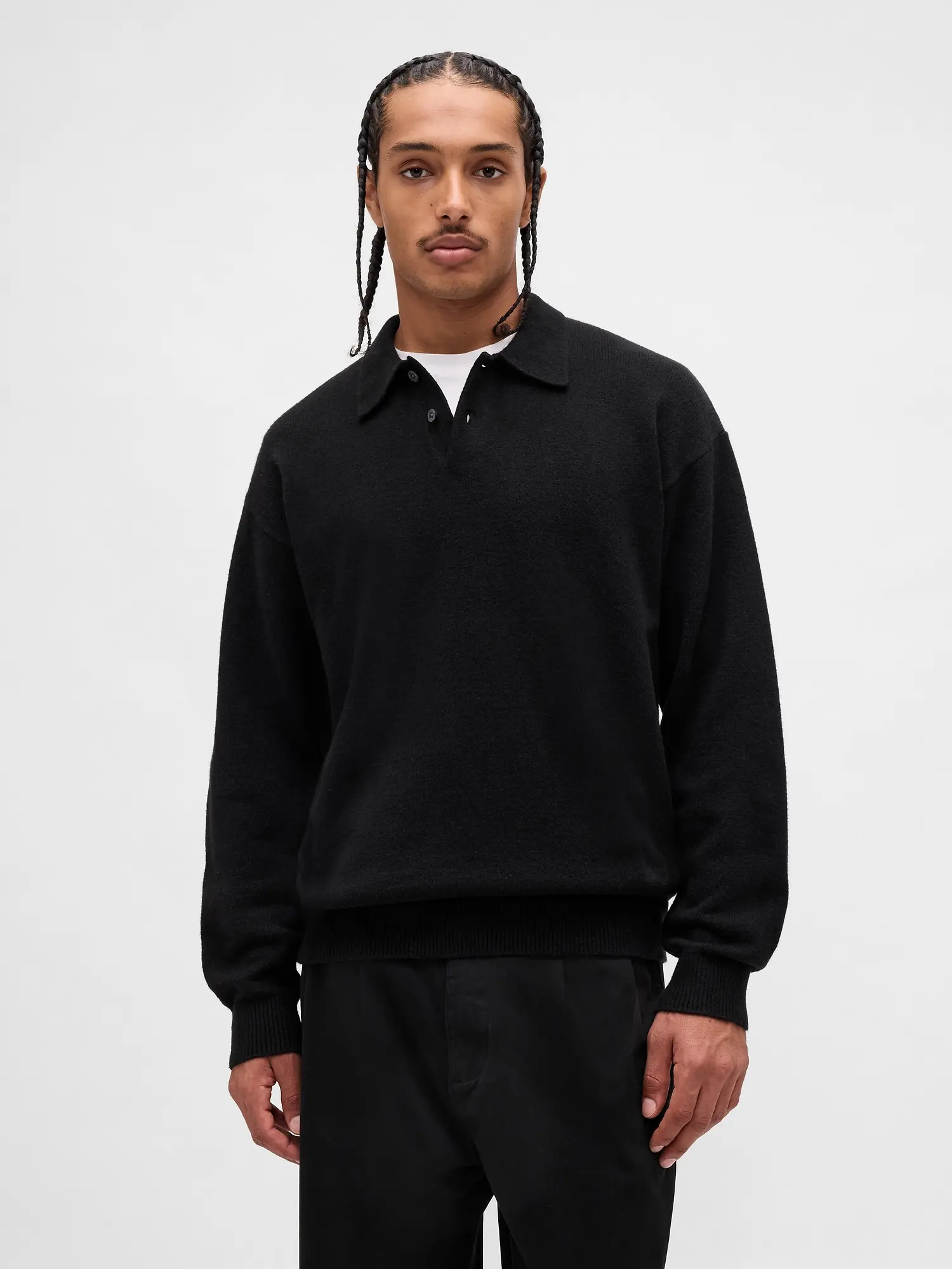 GAP Polo Svetr CashSoft - Pánský