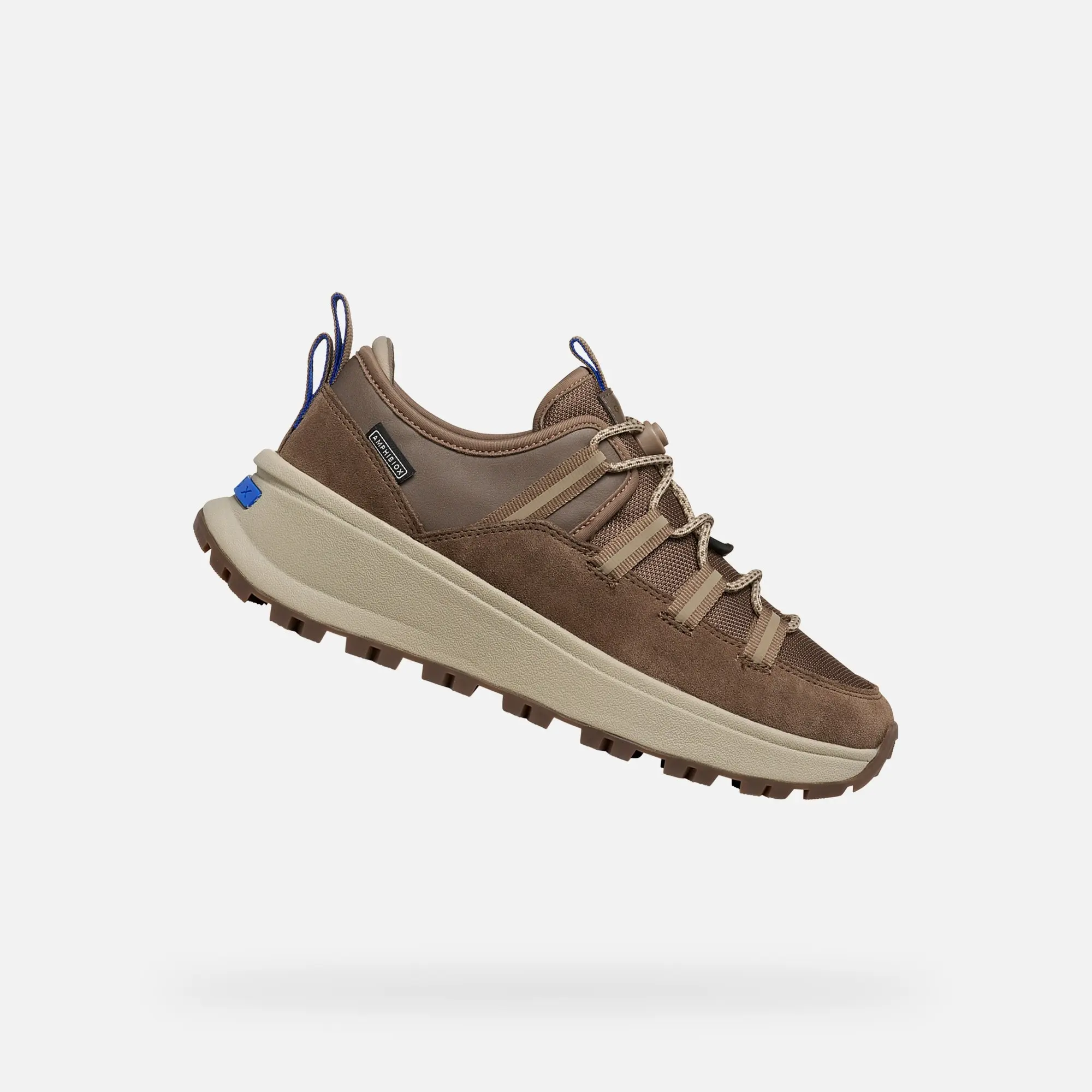 Hnědé dámské tenisky Geox GXRN-03 B ABX