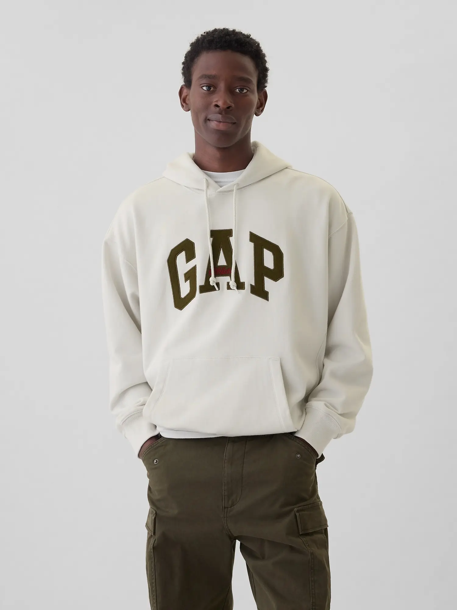 GAP Oversize mikina s logem - Pánské