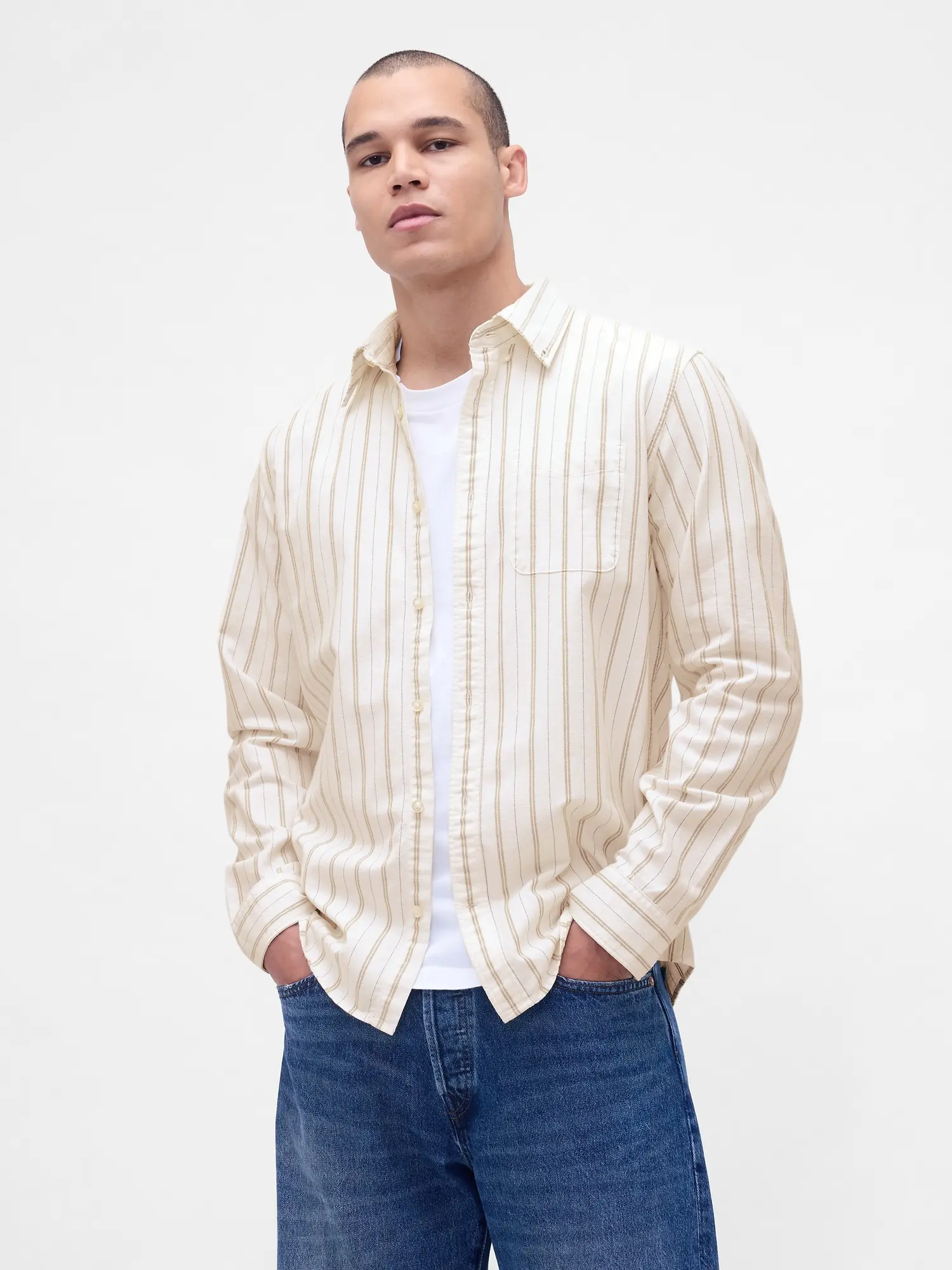GAP Pánská Košile Oxford Shirt 619568-35 Velikost:
