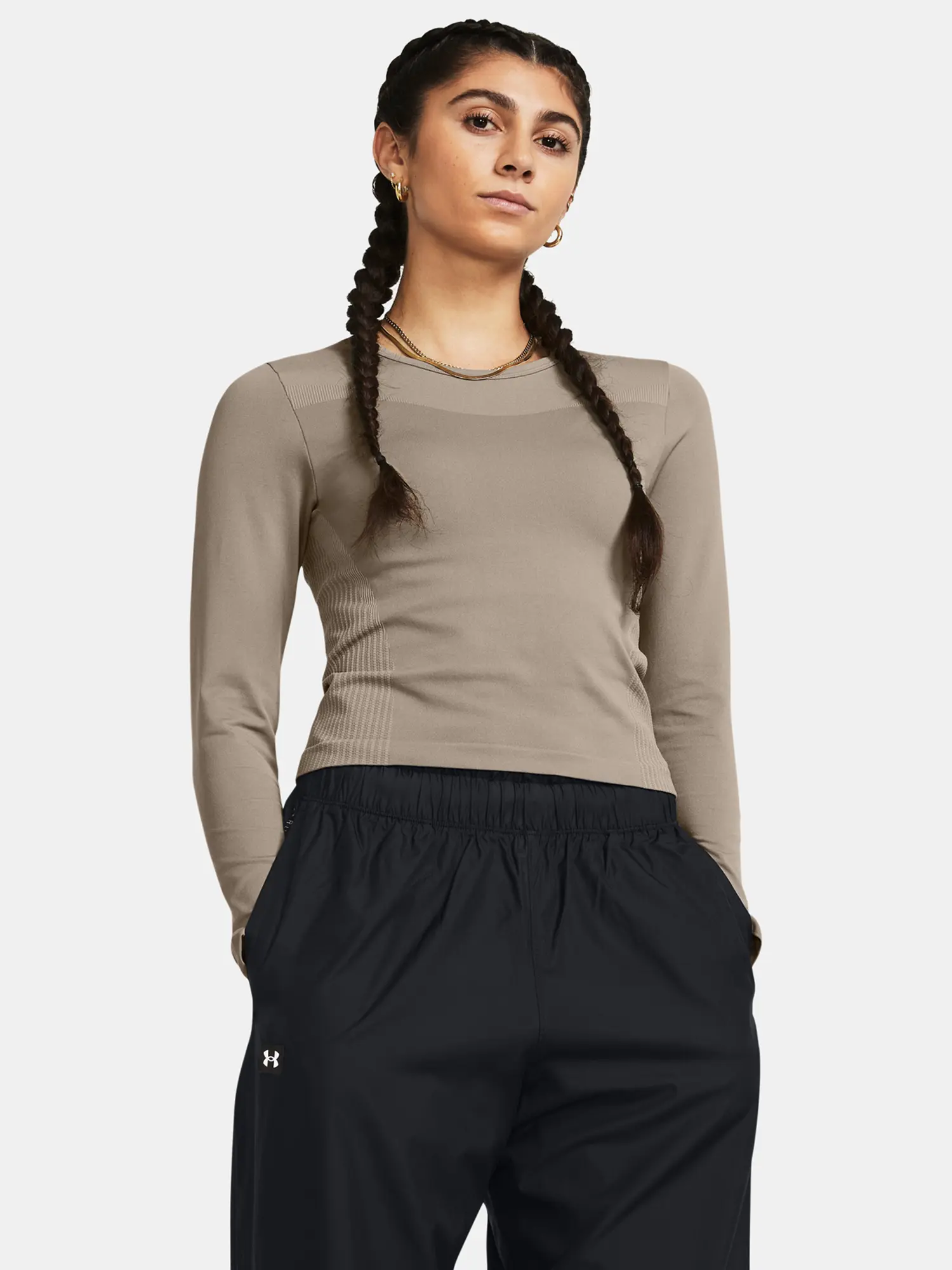 Under Armour Tričko Vanish Elite Seamless LS-BRN - Dámské