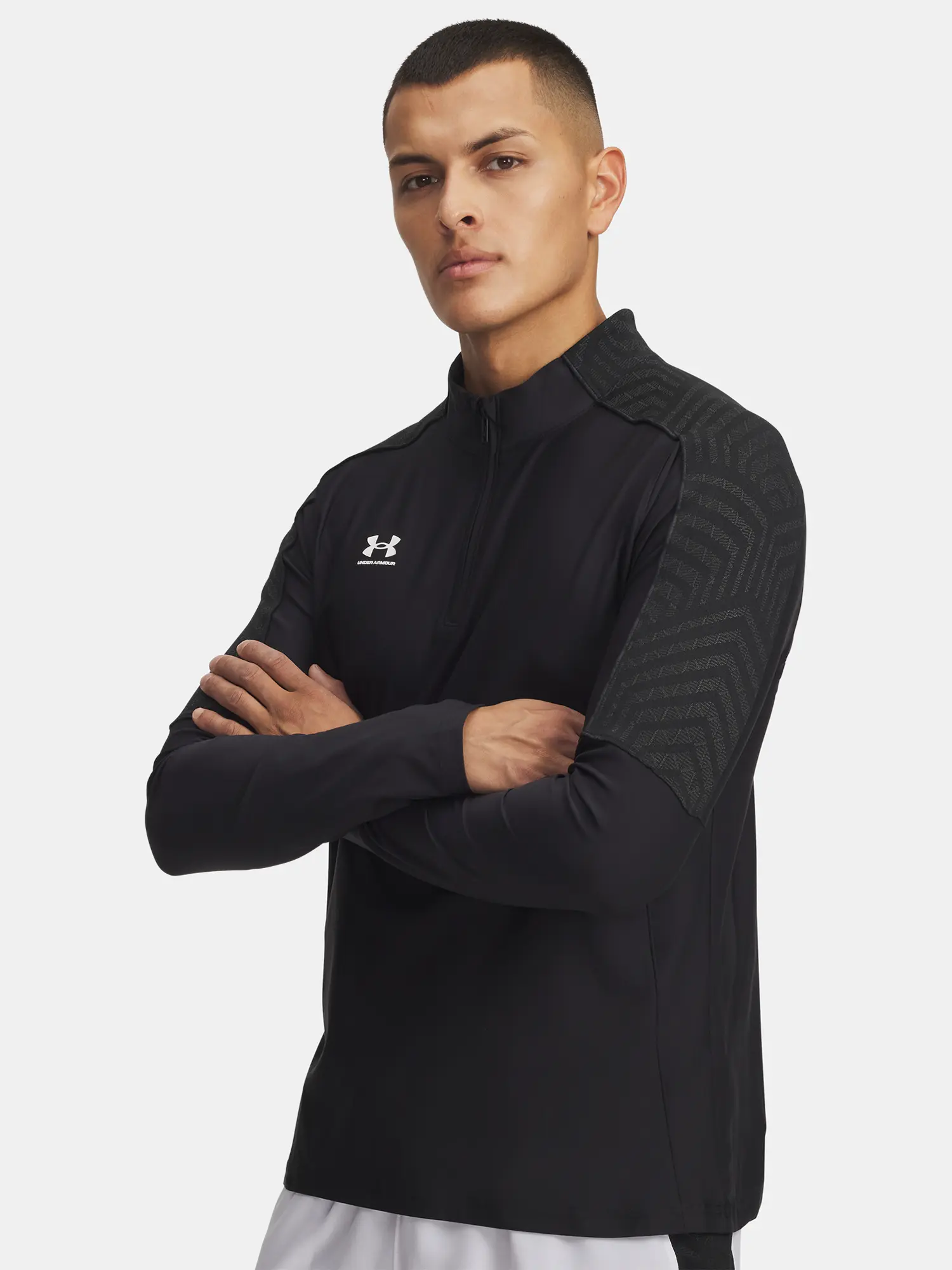 Pánská mikina Under Armour UA M Challenger Pro Midlayer-BLK - Pánské