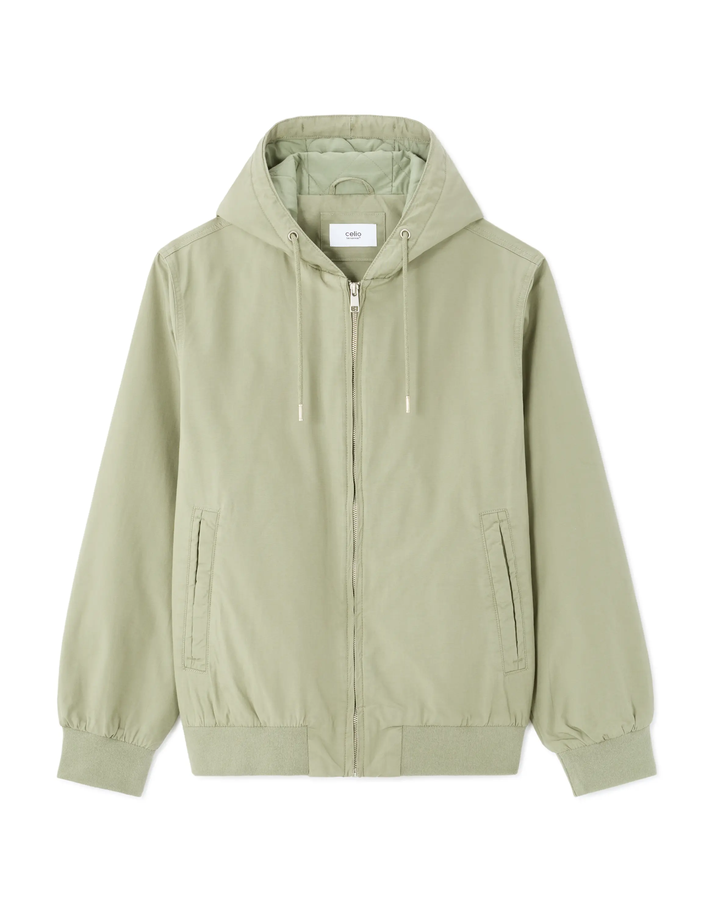 Zelená pánská bunda Celio Jacket Nuleag