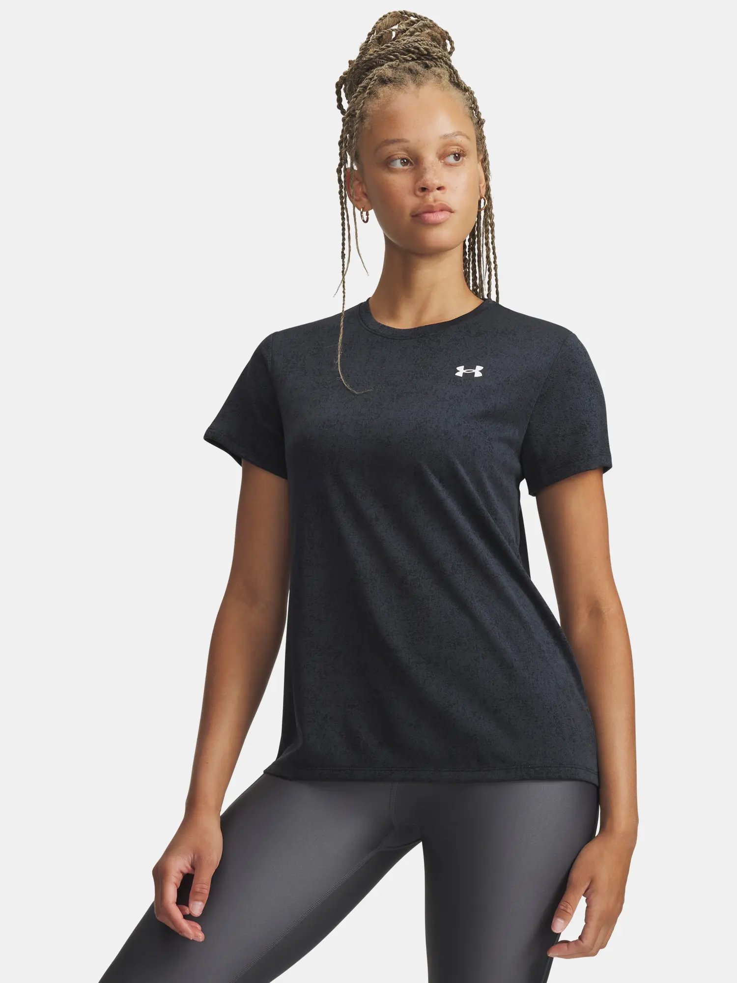 Under Armour Tech Pixelate SSC-BLK dámské tričko