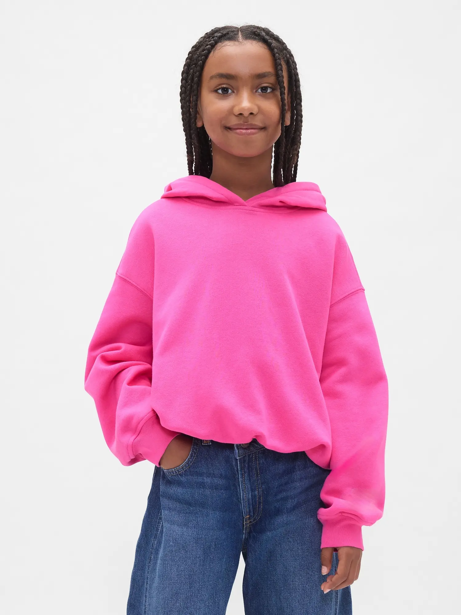 GAP Dětská oversize mikina VintageSoft - Holky
