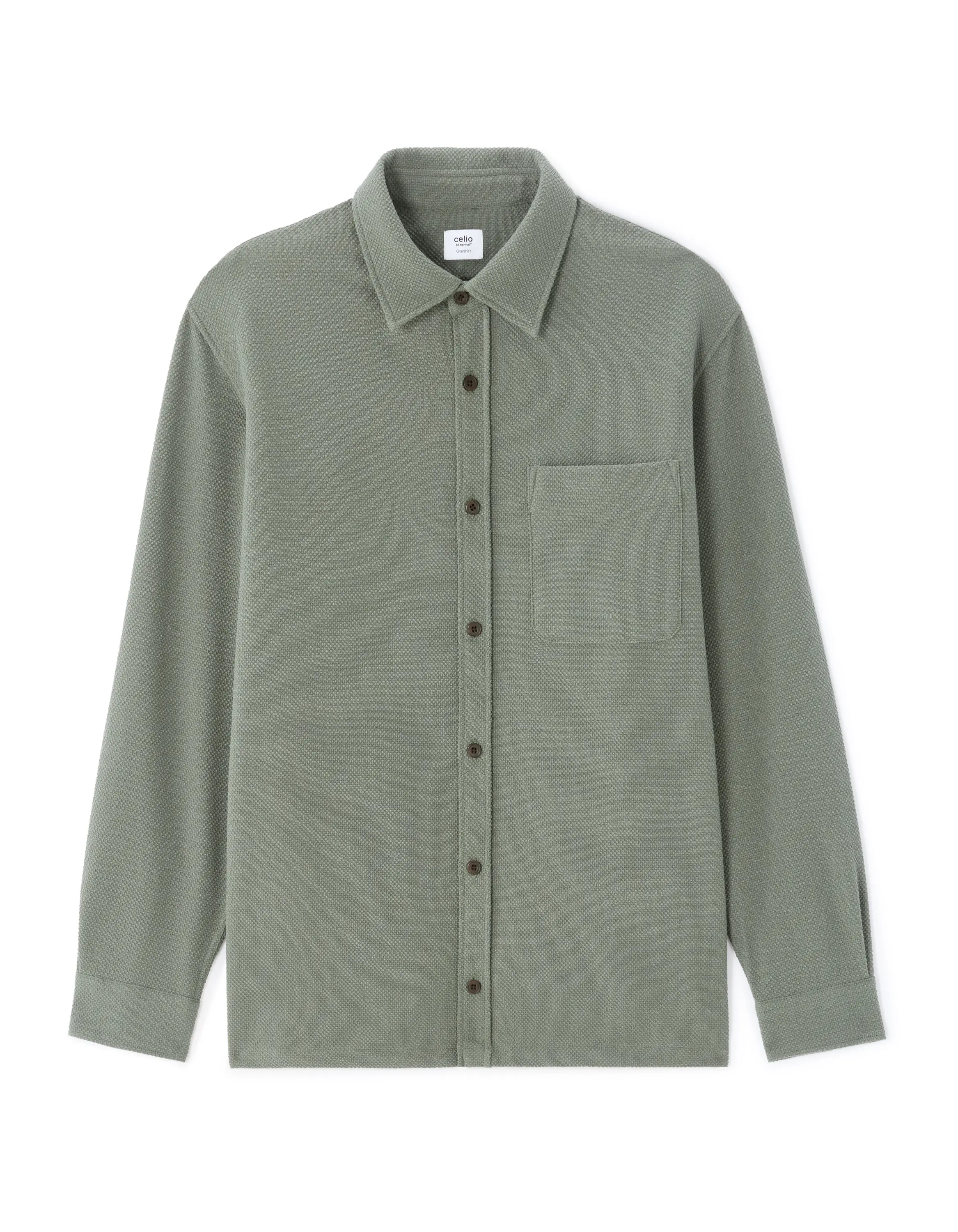 Pánská khaki bunda Celio Naseerset