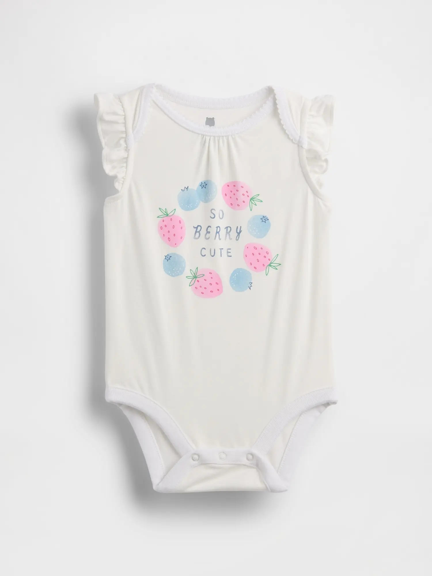 GAP Dětské bodysuit s potiskem