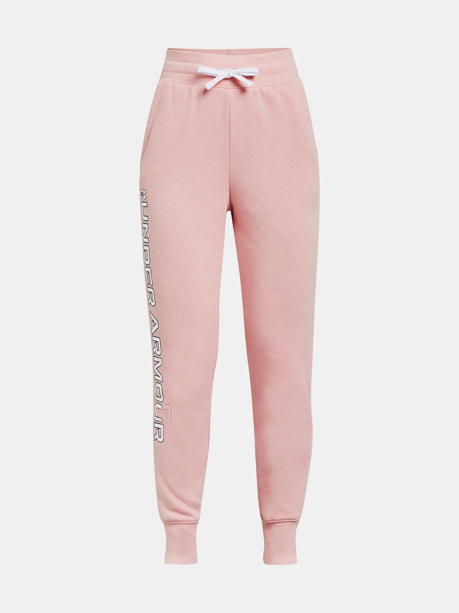 Under Armour Tepláky Rival Fleece Joggers-PNK - Holky