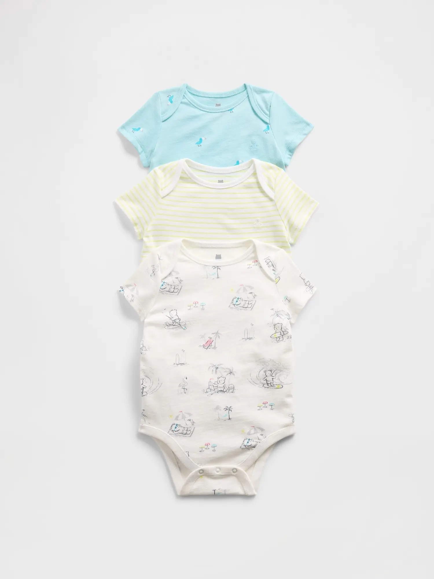 GAP Baby body, 3ks - Kluci