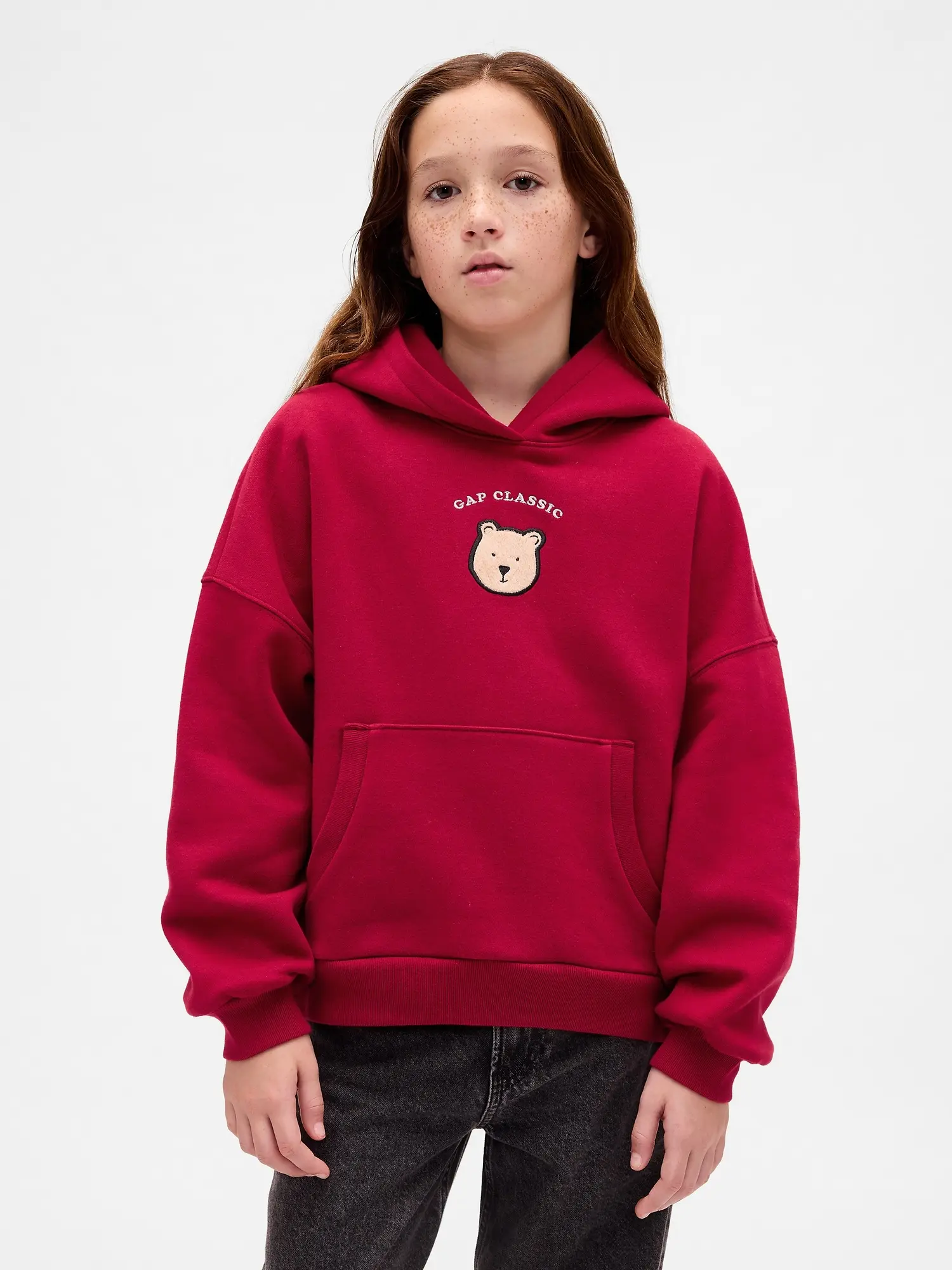 Dětská oversize mikina GAP s kapucí