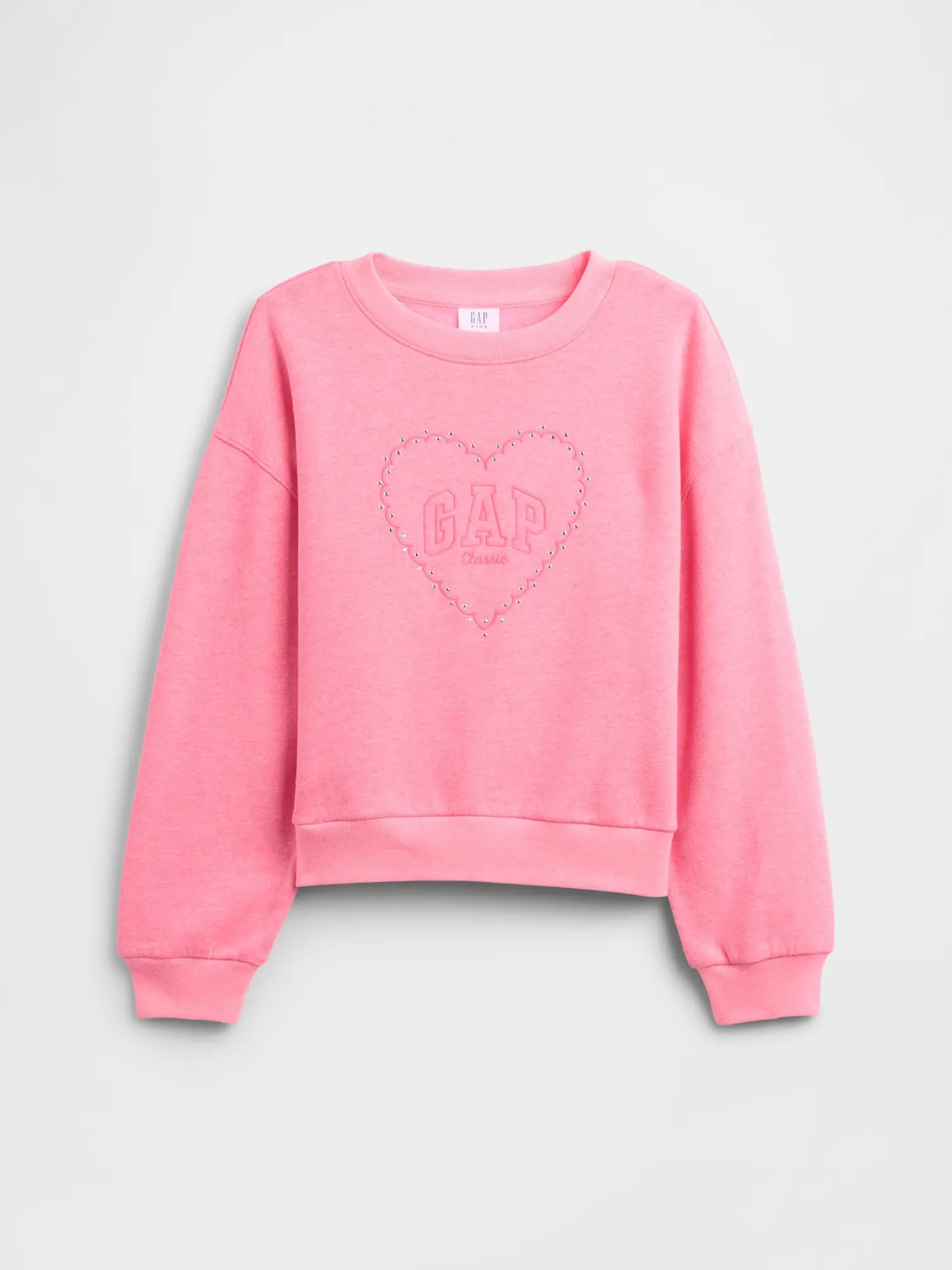 GAP Dětská oversize mikina s logem - Holky