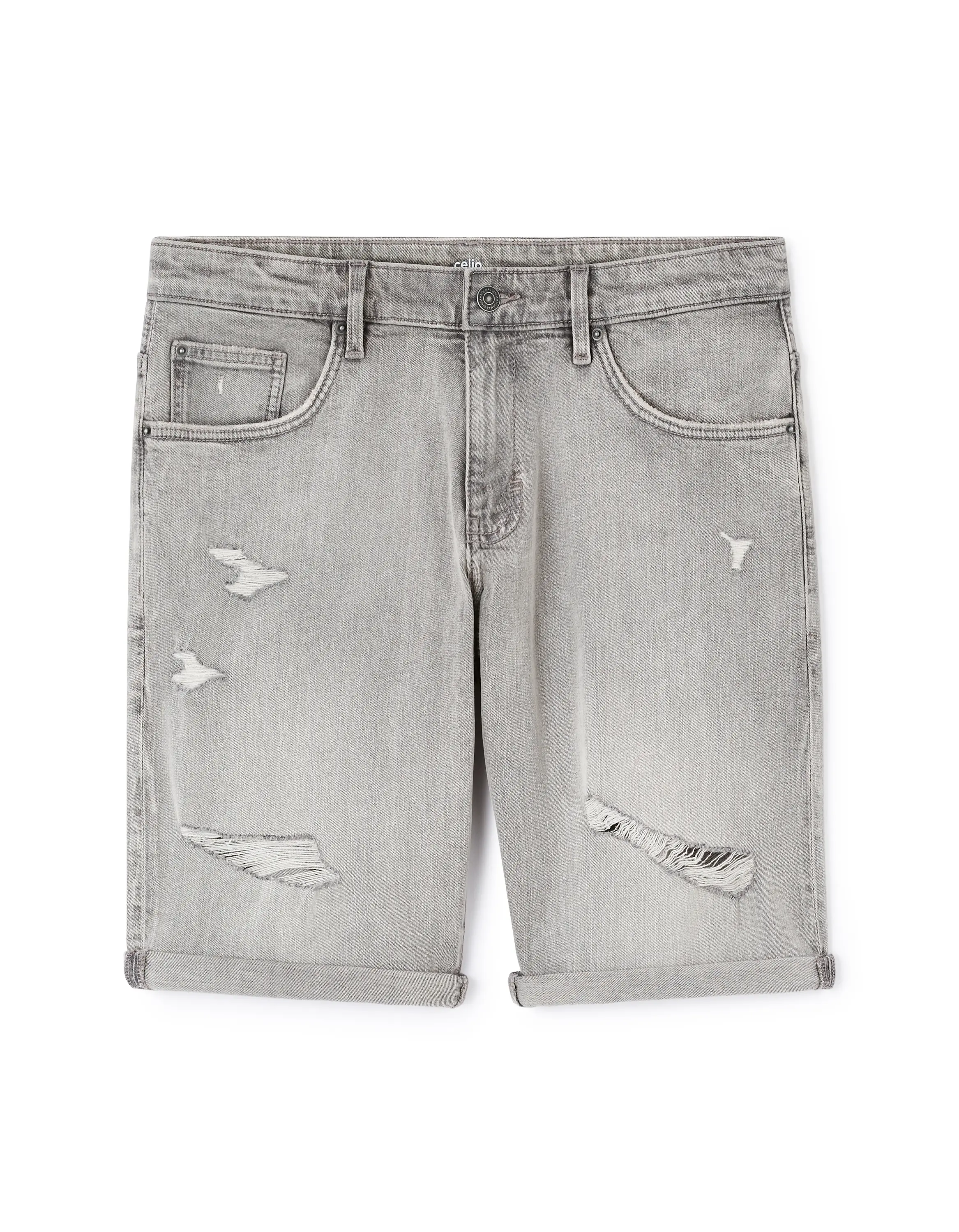 Celio Džínové kraťasy Dodenimbm2 - Pánské