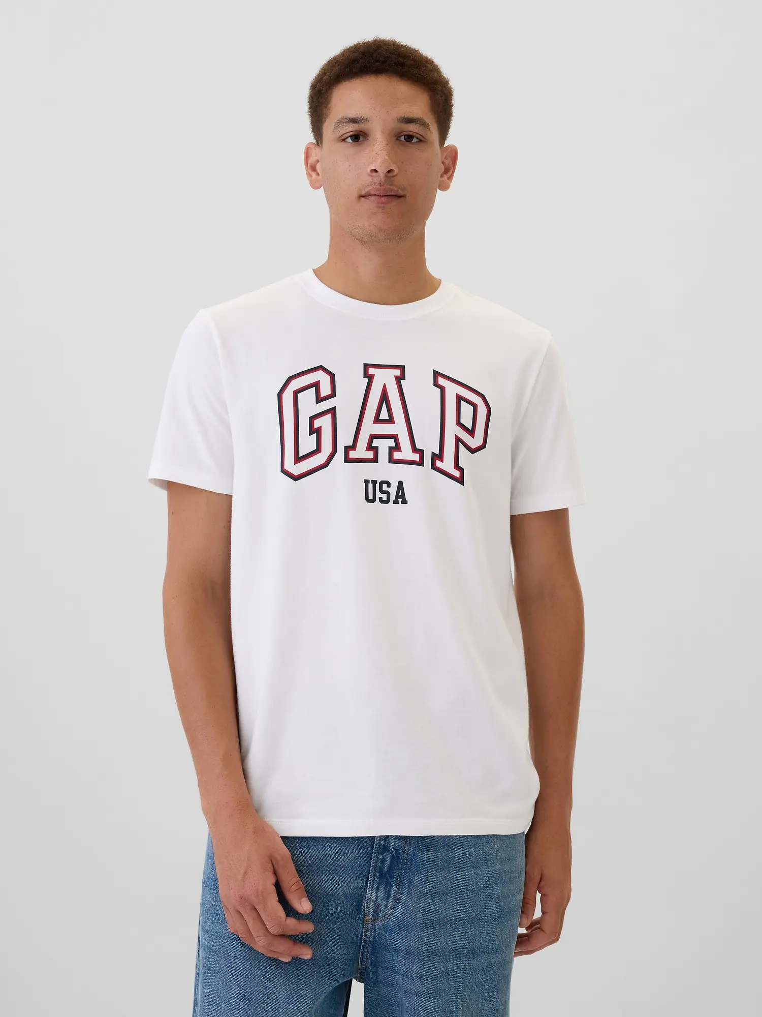 Pánské triko s logem Gap USA