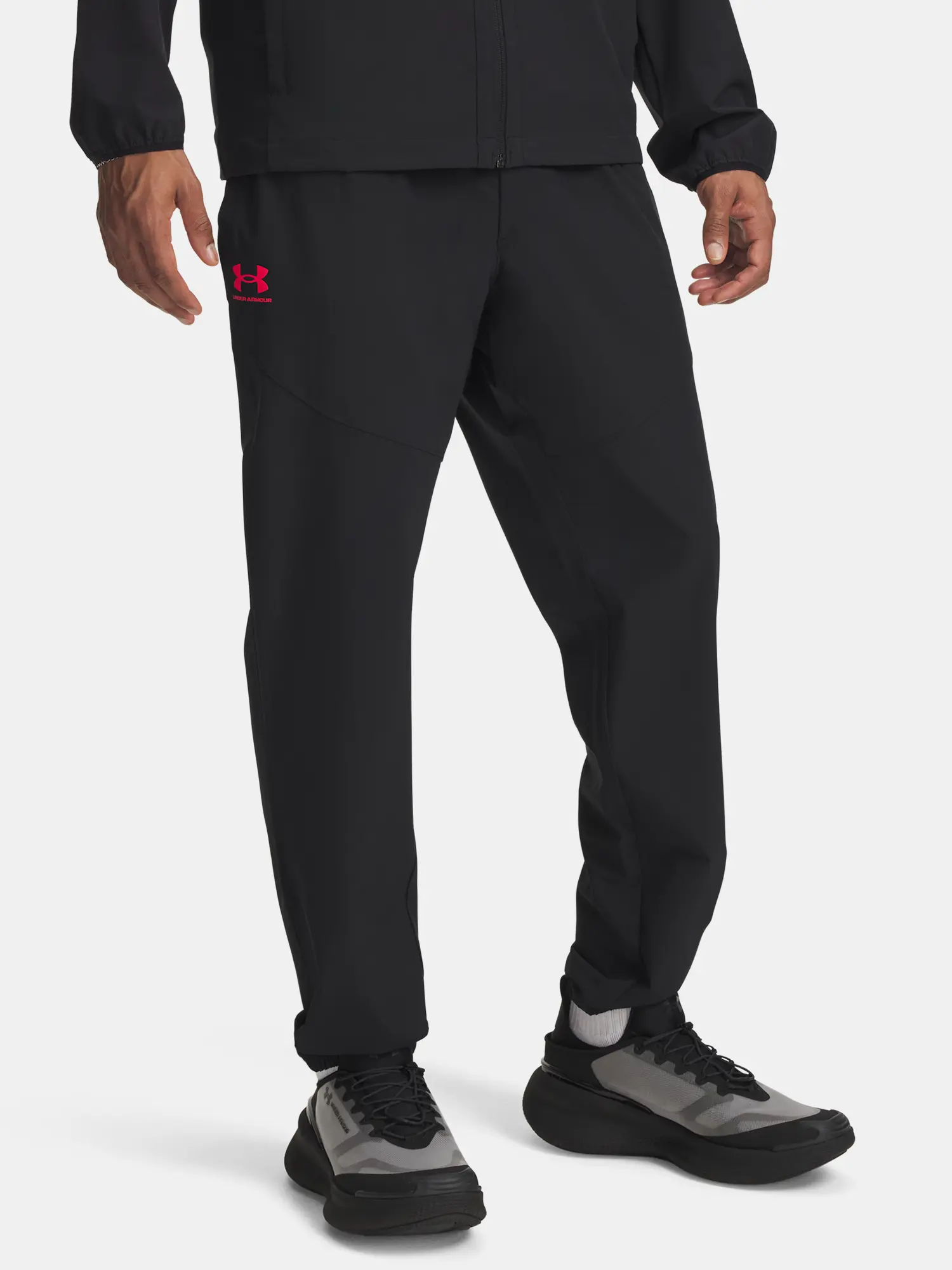 Pánské tepláky Under Armour UA Vibe Woven Jogger-BLK - Pánské