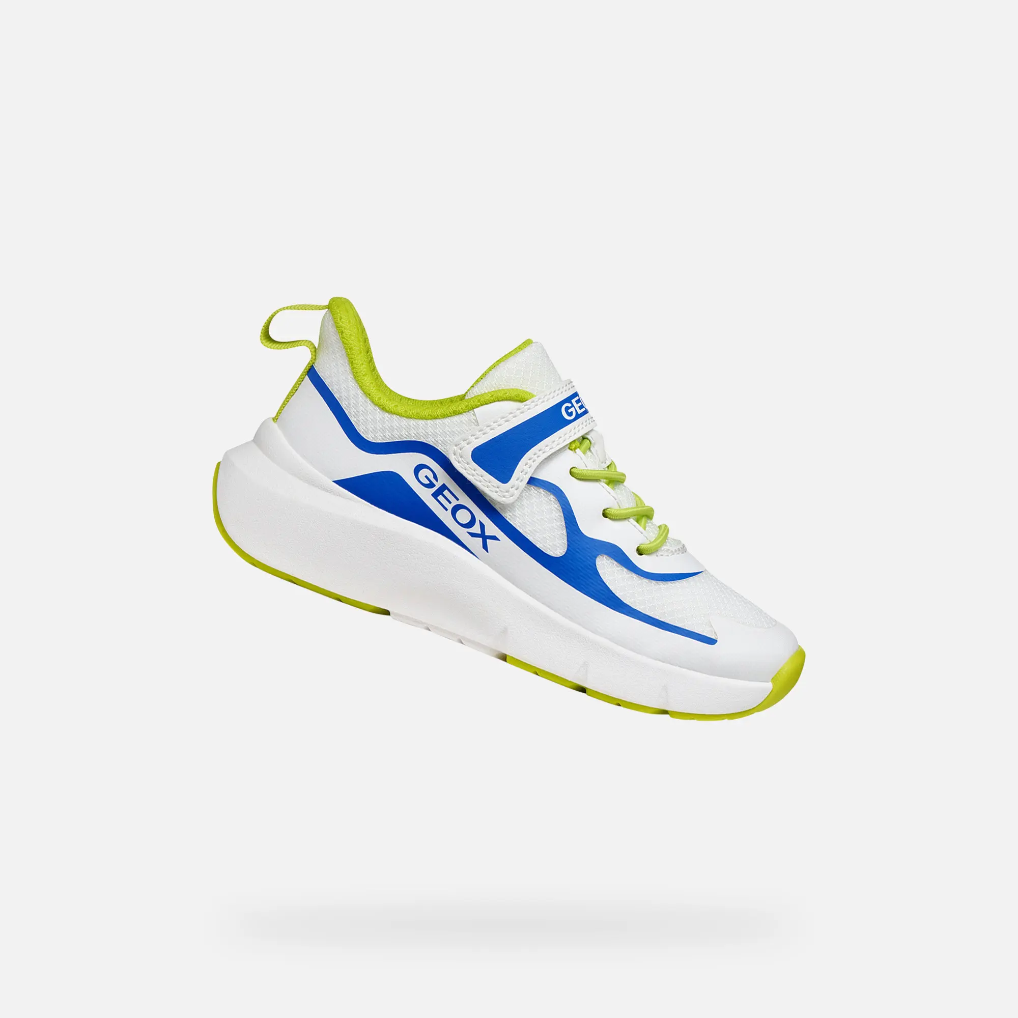 Bílé chlapecké tenisky Geox Pro-Ran