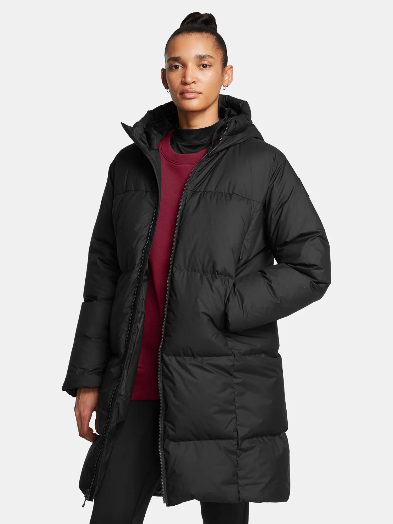 Dámská bunda Under Armour LIMITLESS DOWN PUFFER PARKA-BLK - Dámské