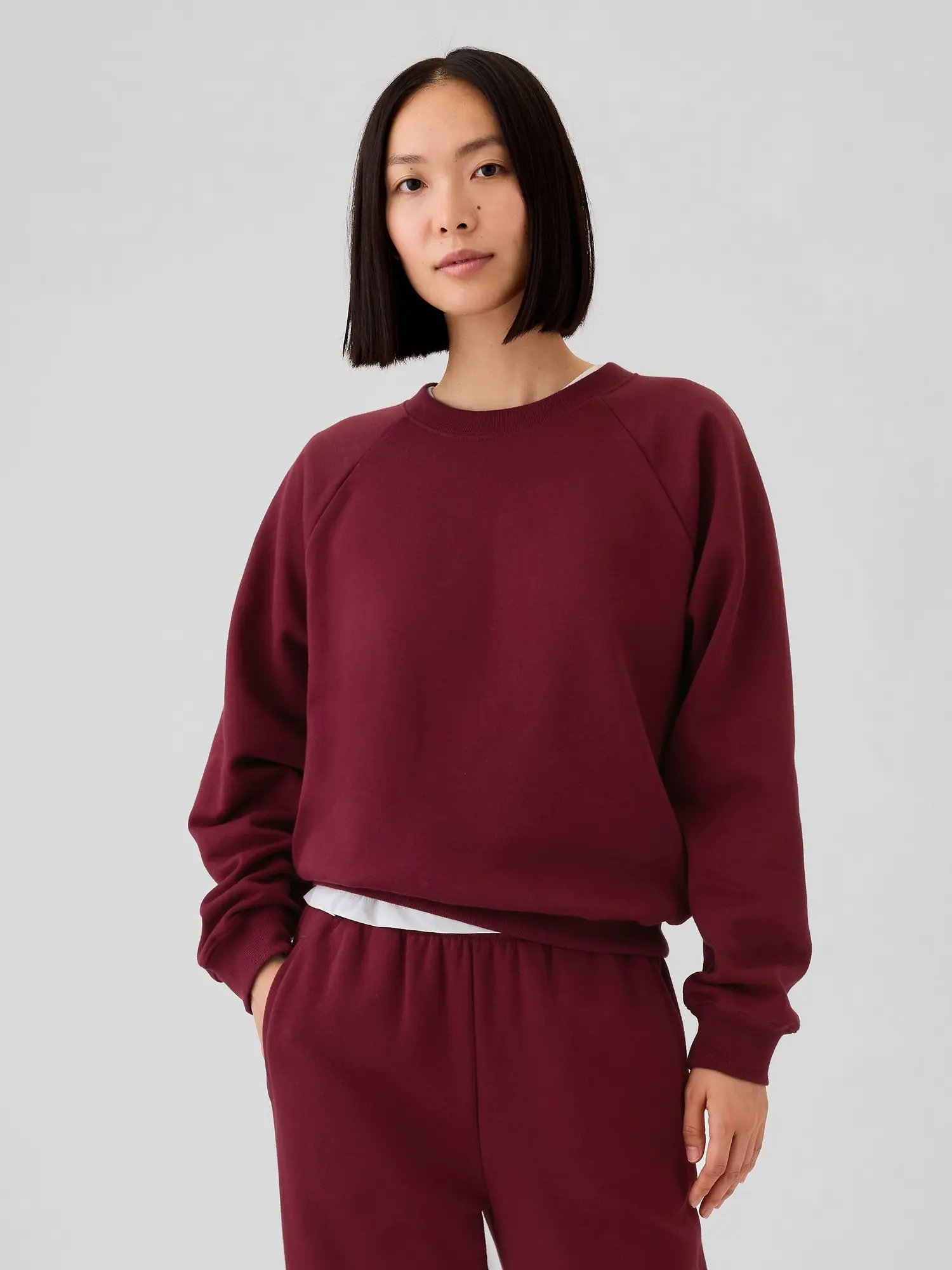GAP Oversize mikina Vintage Soft - Dámské