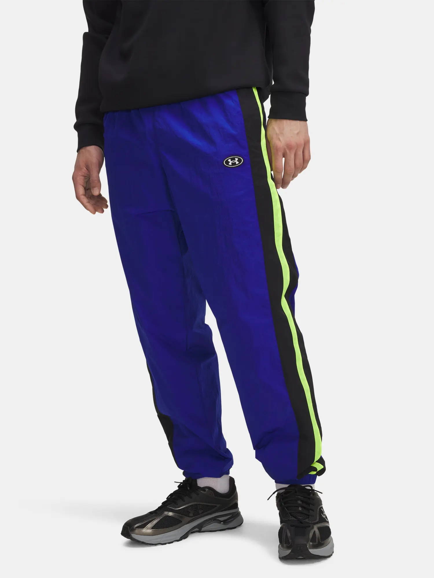 Pánské sportovní kalhoty Under Armour UA Icon Wvn Track Pnt-BLU - Pánské